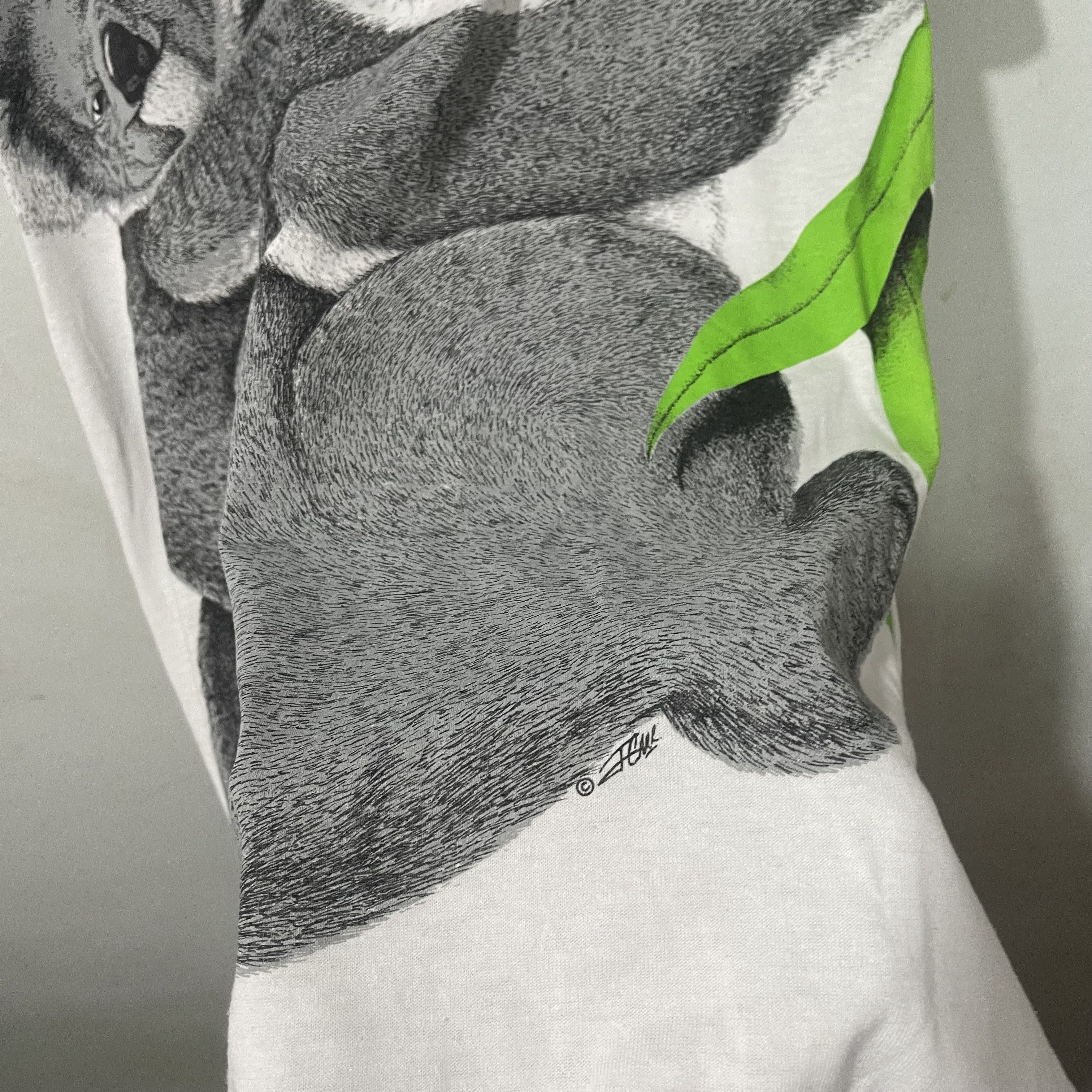 Vintage Vintage 90s Koala Shirt Size US XL / EU 56 / 4 - 3 Thumbnail