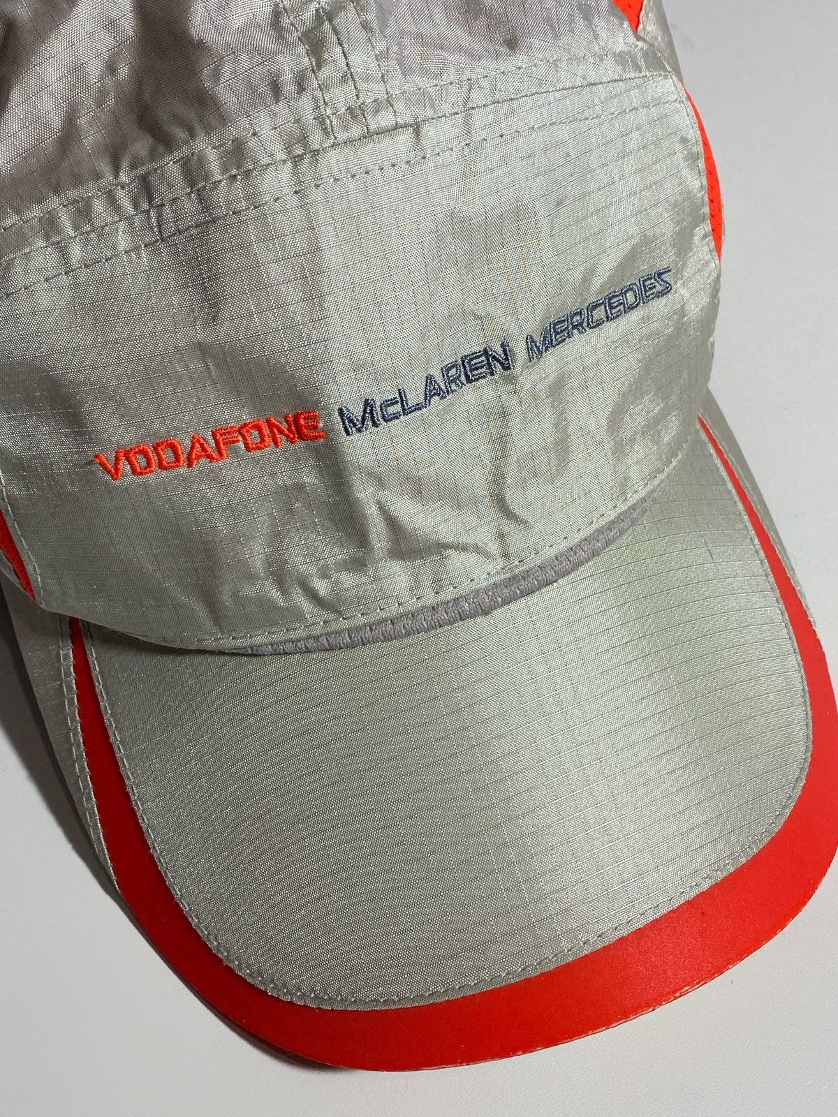 Mercedes-Benz Vodafone McLaren Mercedes Lewis racing hype y2k cap Size ONE SIZE - 4 Thumbnail