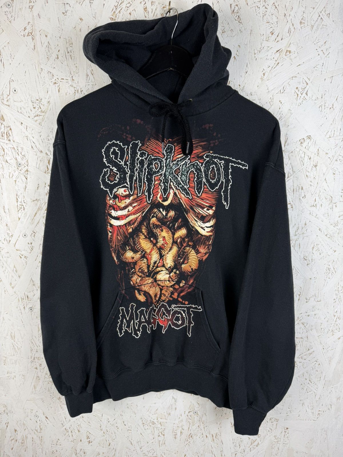 Band Tees Vintage Slipknot Maggot We’re All Maggots In The End Hoodie Size US M / EU 48-50 / 2 - 1 Thumbnail