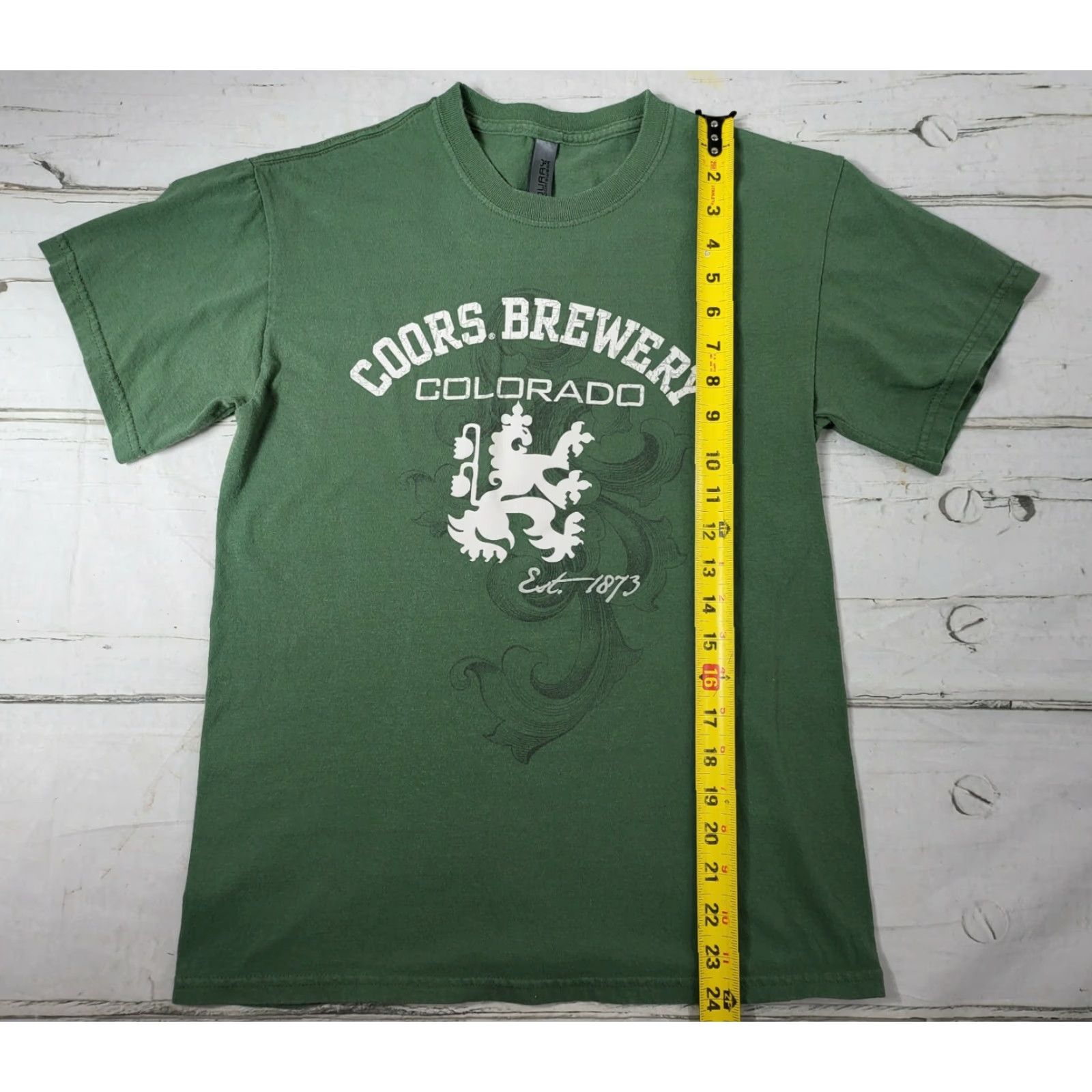Vintage **Coors Brewery Green T-Shirt Women's Size S EUC** User: **Coors Brewery Green Women's Size S T-Shirt EUC** Size S / US 4 / IT 40 - 4 Thumbnail