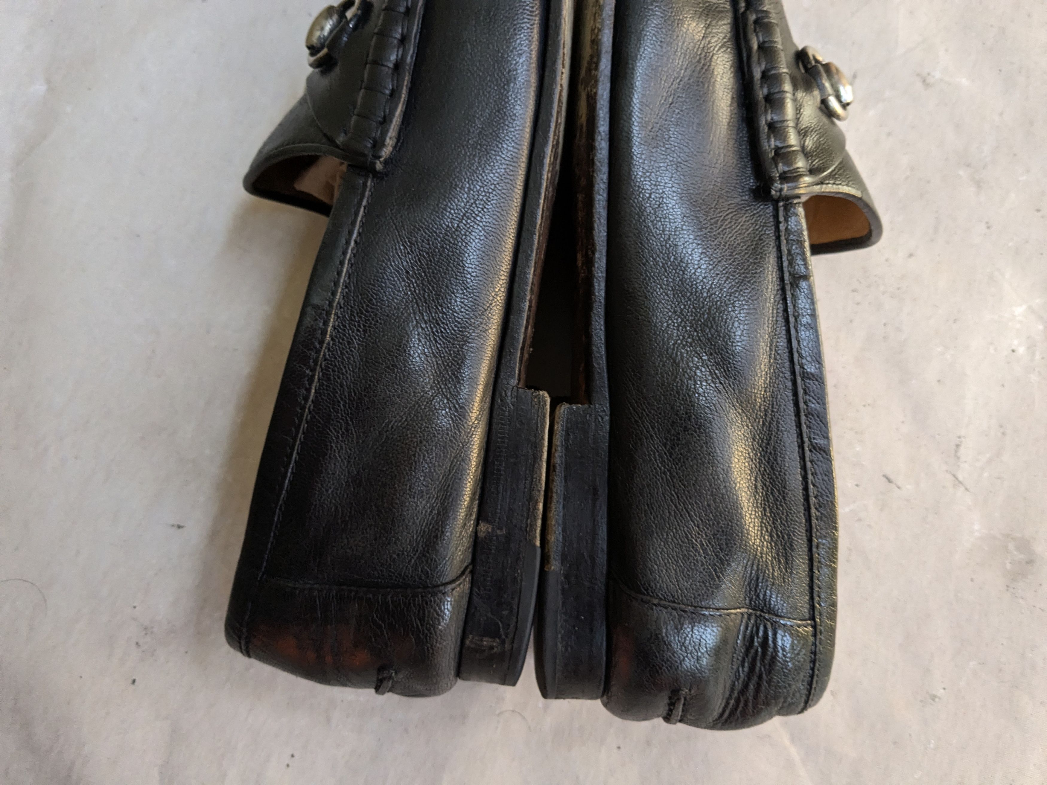 Gucci Gucci Horsebit Loafers Black Leather 9.5 Slip On Size US 9.5 / EU 42-43 - 8 Thumbnail