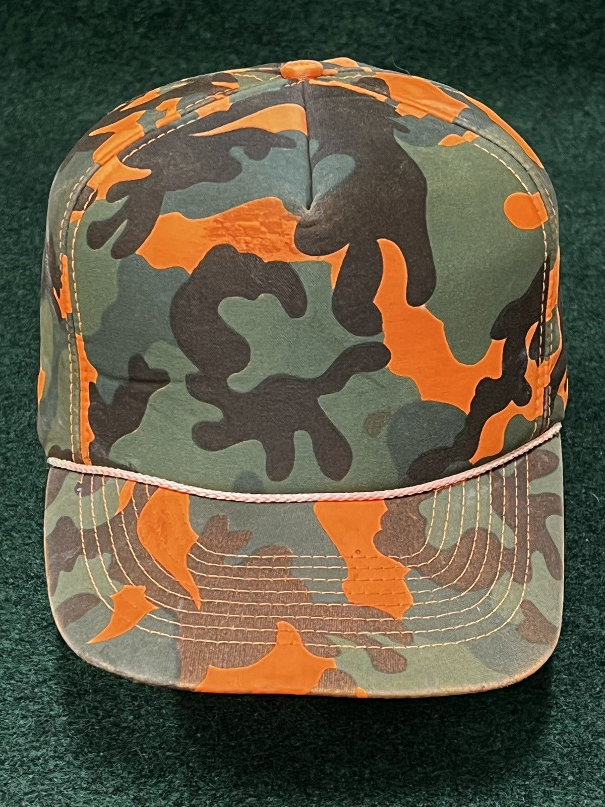 Vintage Vintage Camo Full Foam Snapback Hat Size ONE SIZE - 1 Thumbnail