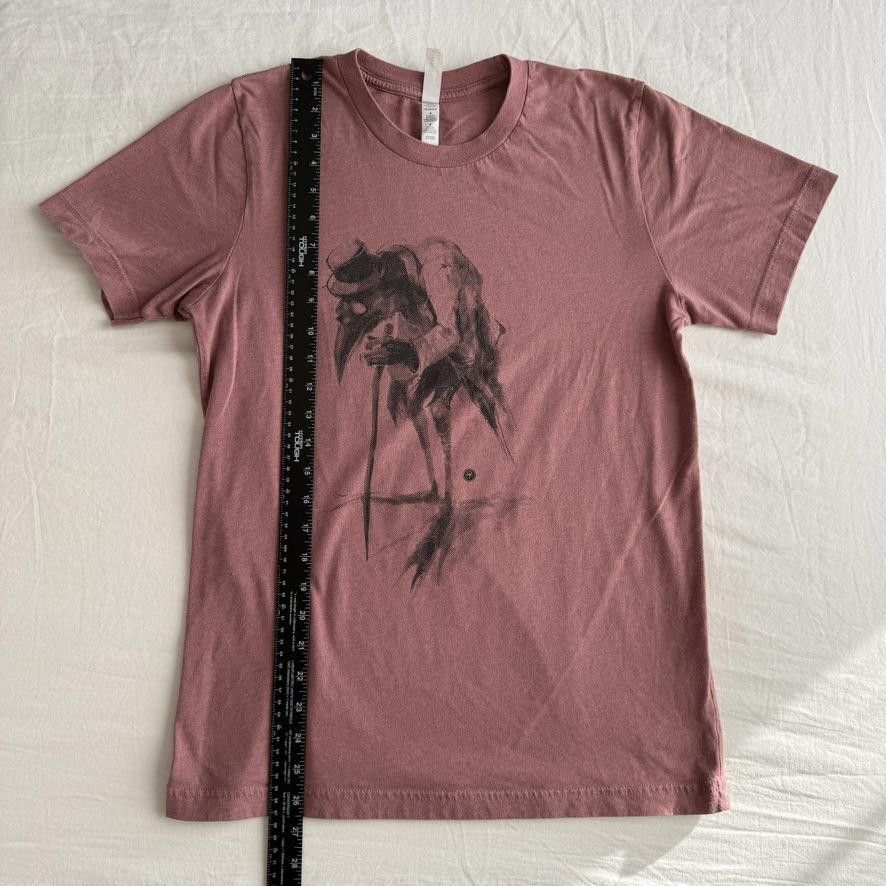 Designer Old Crow Unisex T-shirt Gothic Raven T-Shirt Claptone Sz M Size US M / EU 48-50 / 2 - 5 Thumbnail