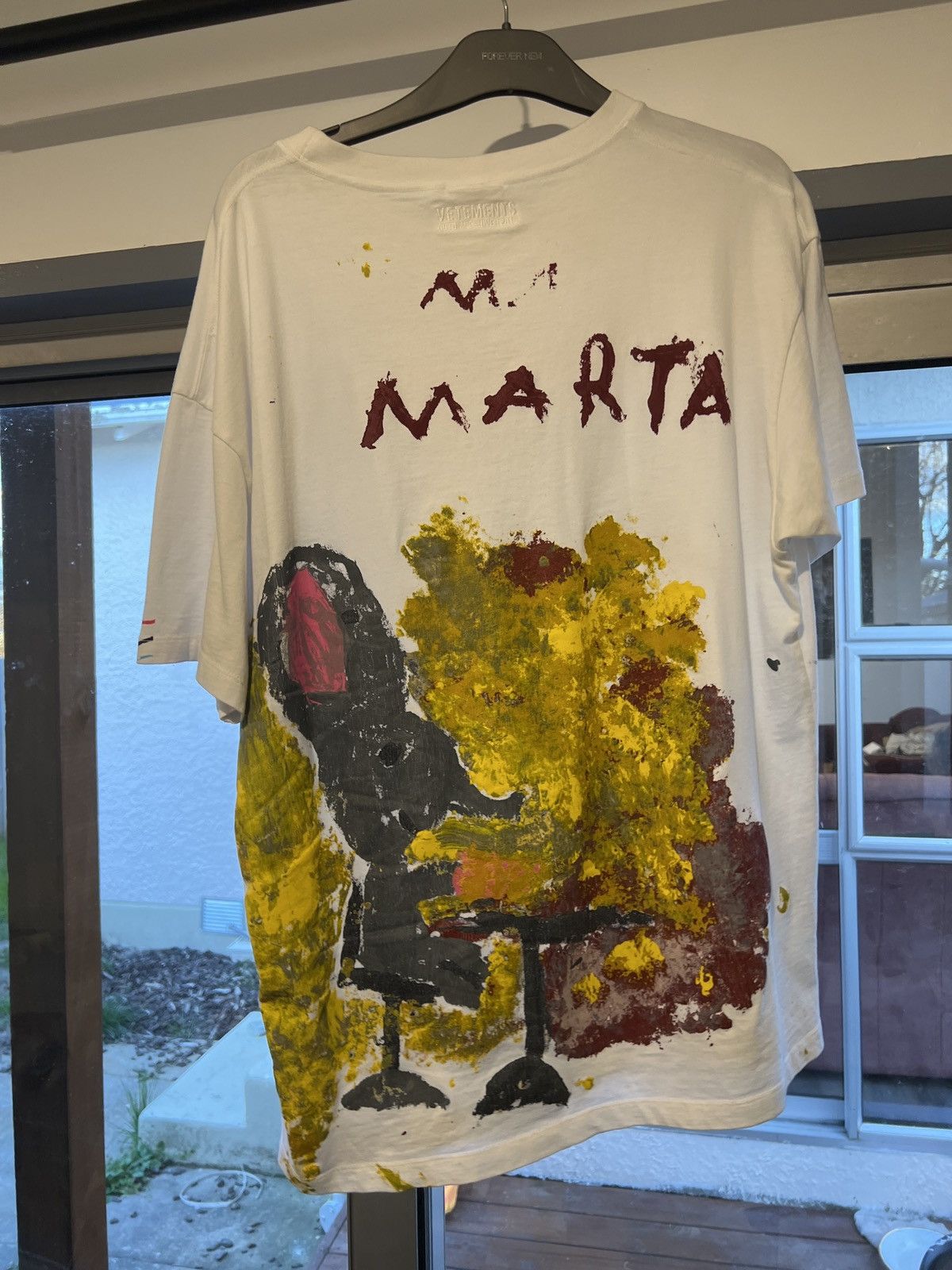 Vetements VETEMENTS ELEPHANT IN THE ROOM TEE UAH19TR309 Size US S / EU 44-46 / 1 - 3 Thumbnail