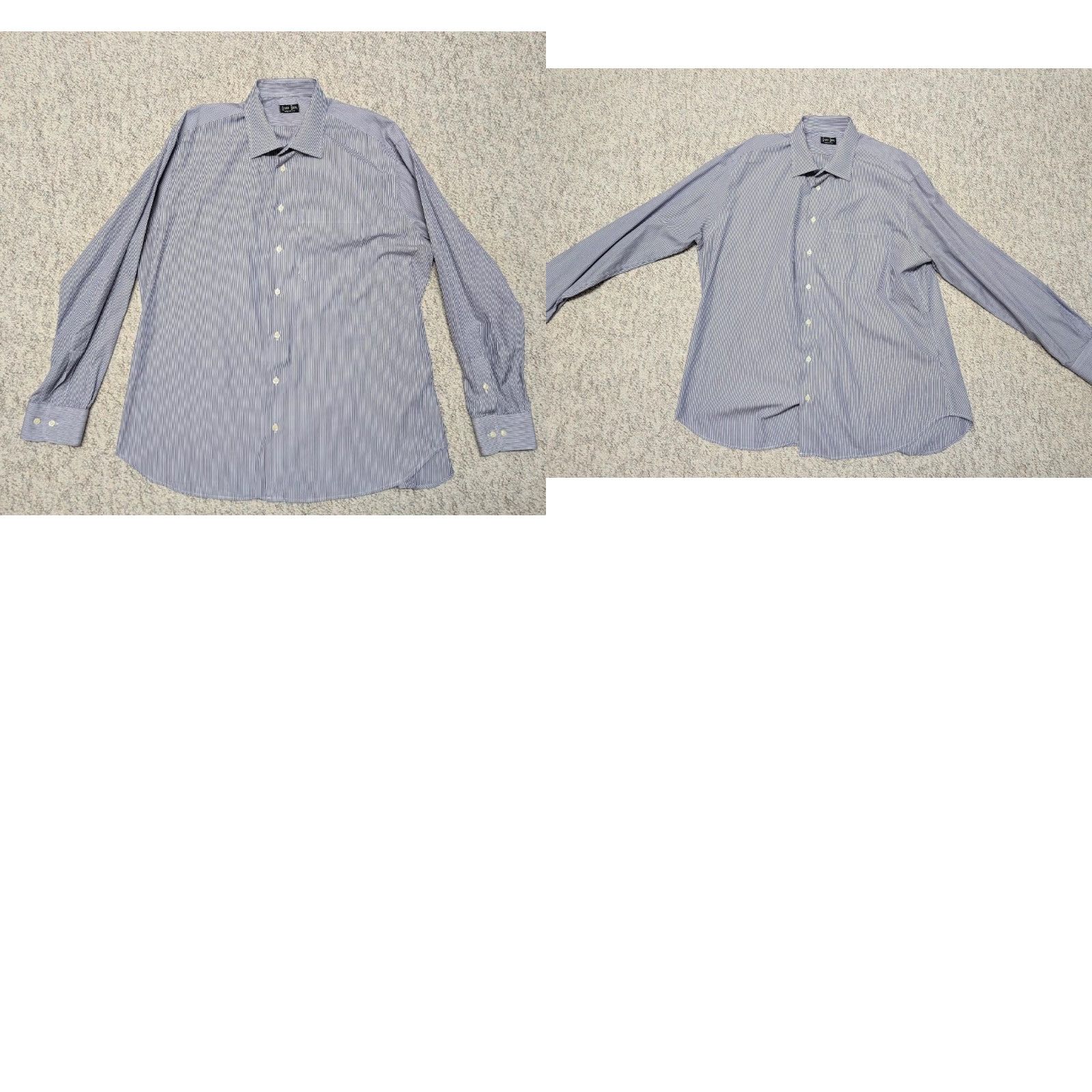 Vintage USA Gitman Bros striped cotton shirt 2XL long sleeve Lavender Men’s, Button-Up, Collared, Cowboy theme, USA made, Vintage? (No vintage flag) Size US XXL / EU 58 / 5 - 8 Thumbnail