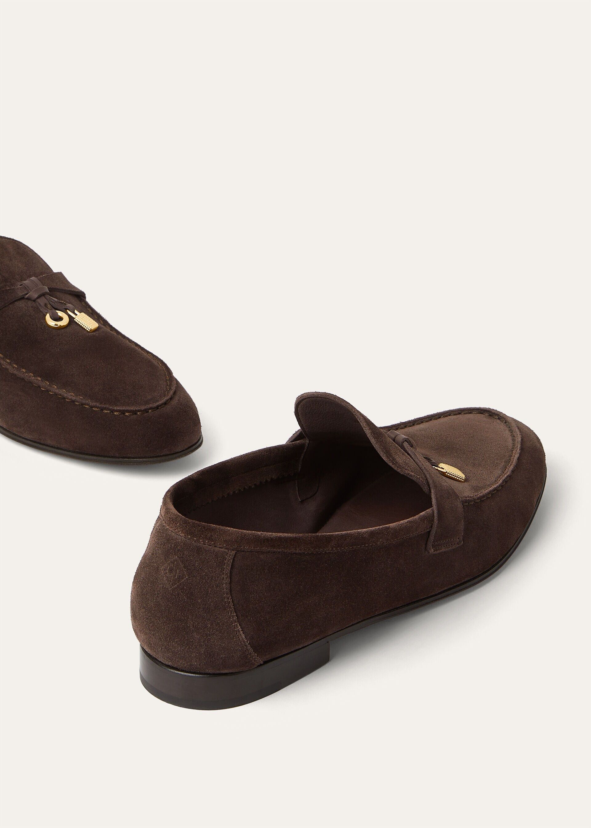 Loro Piana os11x0326 FAQ9903 Joan Loafers in Cedar Bronze Size US 8 / IT 38 - 6 Thumbnail