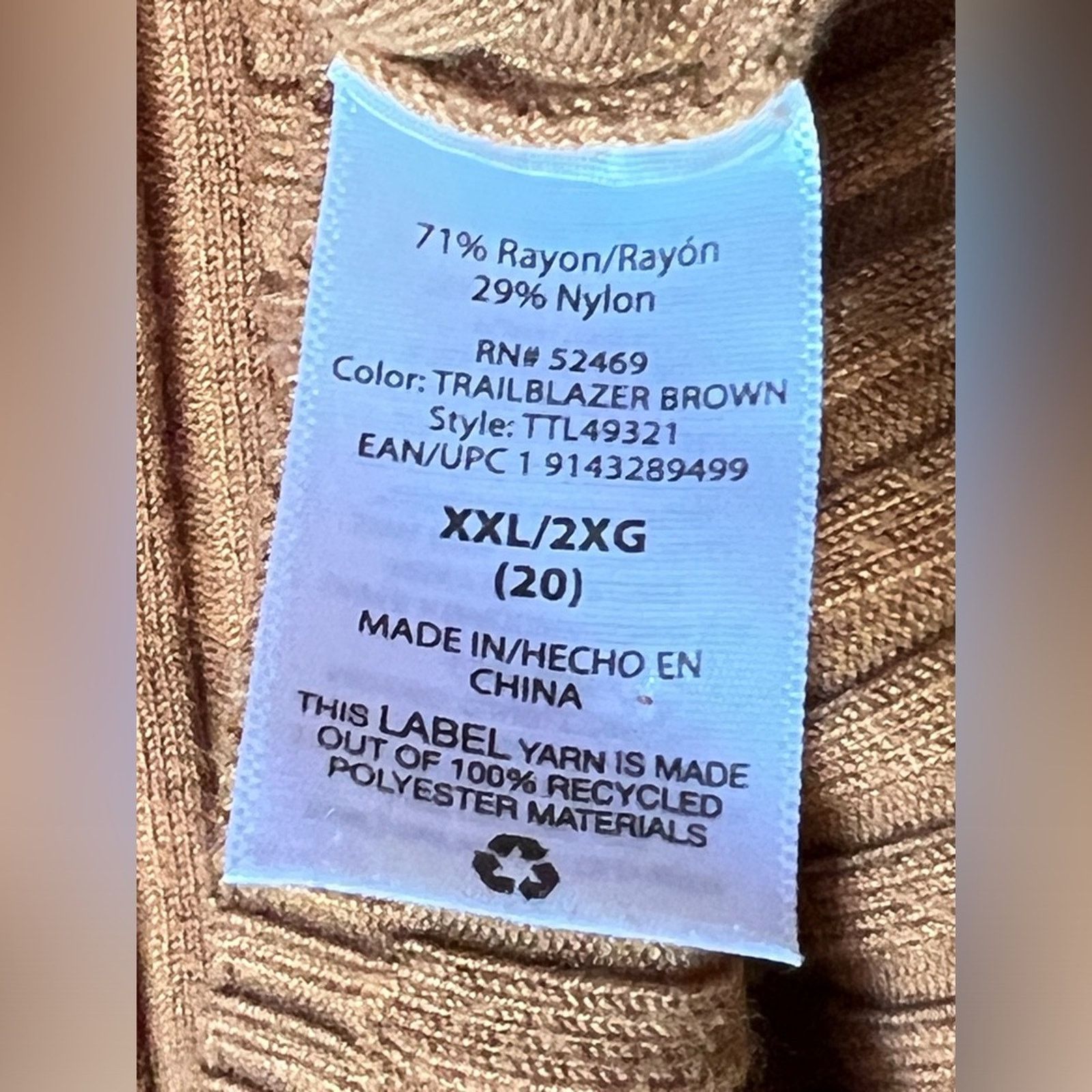 Other Long sleeve Turtleneck Sweater Size 2XL Size XXL / US 16-18 / IT 52-54 - 7 Thumbnail