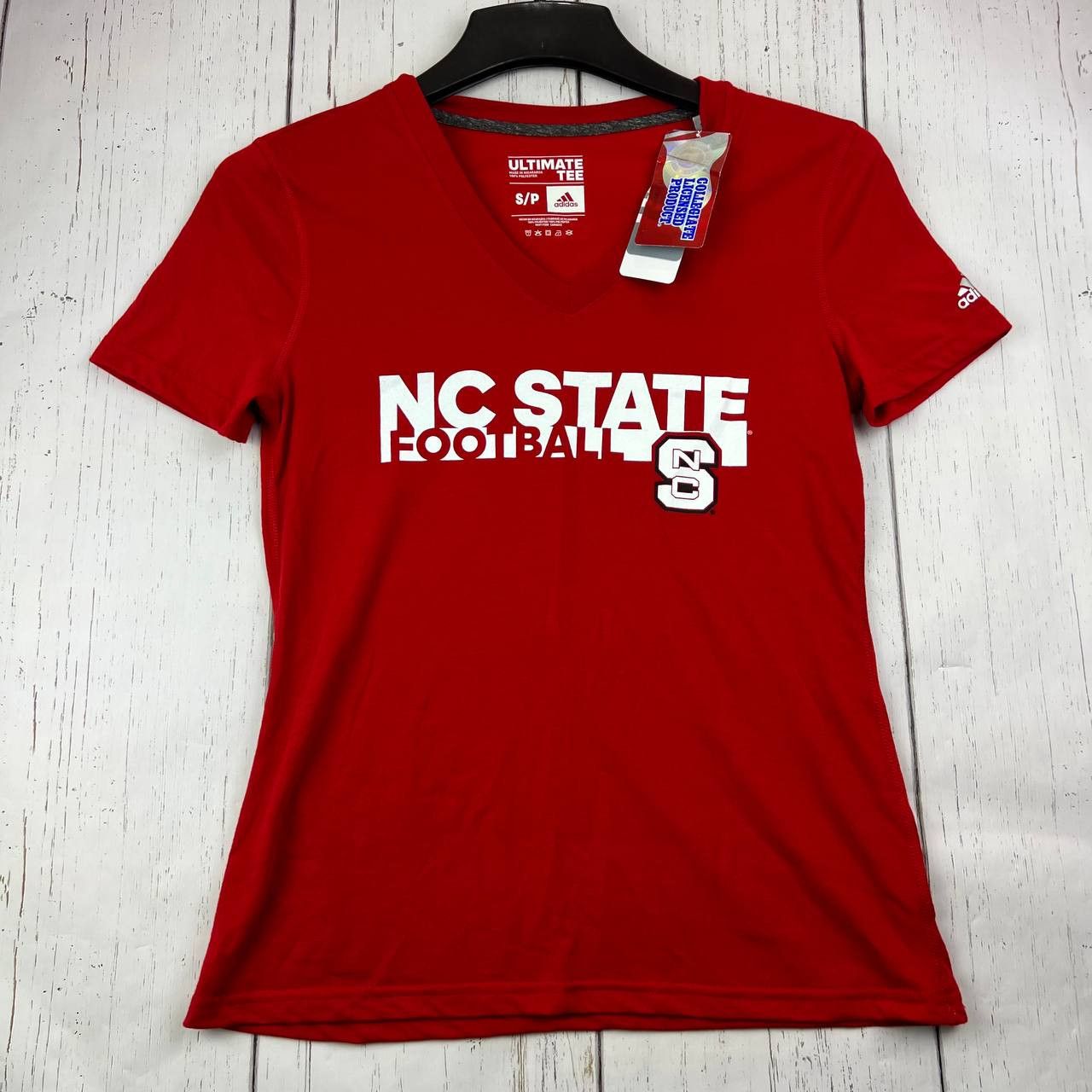 Adidas NC State Wolfpack NCAA Small Adidas T-Shirt New Women Size S / US 4 / IT 40 - 1 Thumbnail