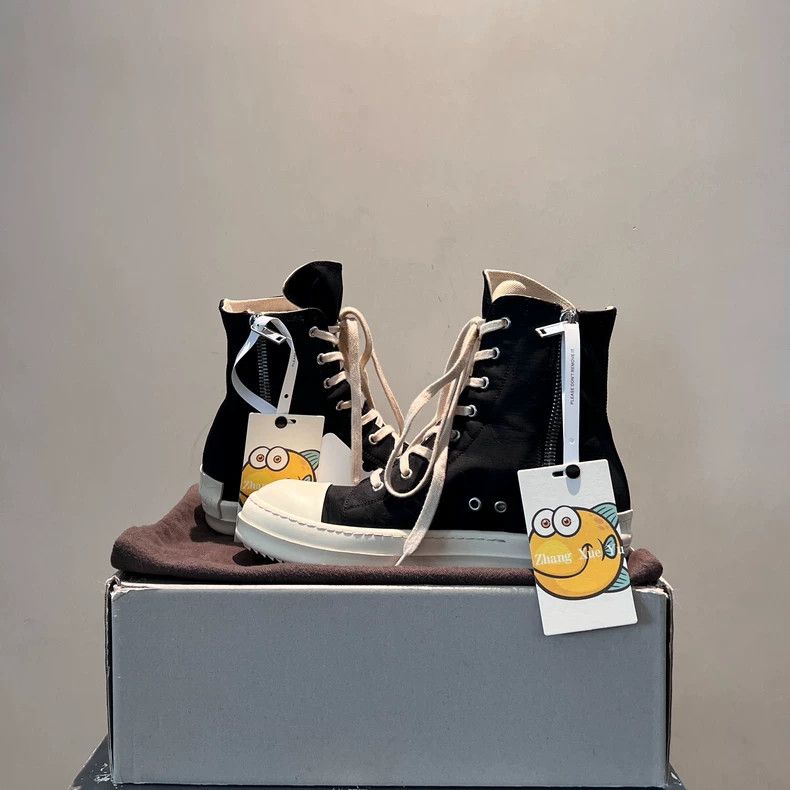 Rick Owens Rick Owens Nylon Material High-top Converse All Star Shoes Size US 7 / EU 40 - 7 Thumbnail