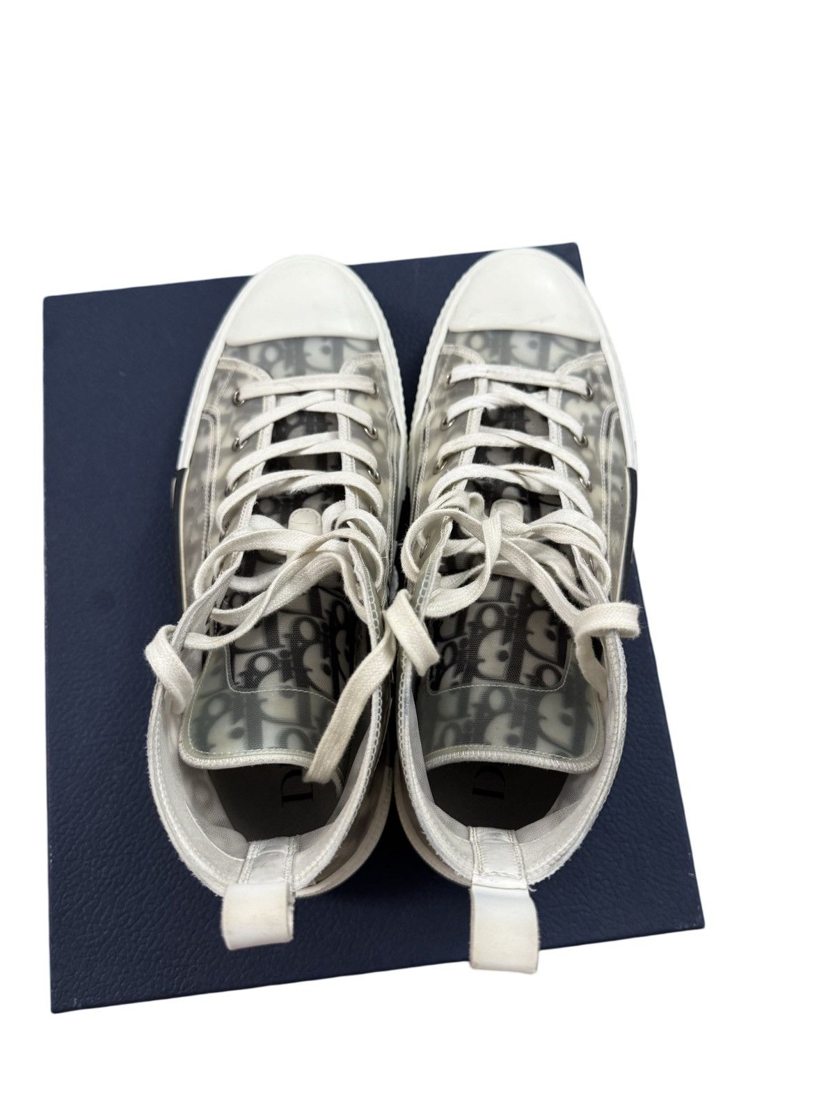 Dior 🔥Dior Oblique Canvas B23 League High-Top Sneakers/Dior shoes Size US 9 / EU 42 - 6 Thumbnail