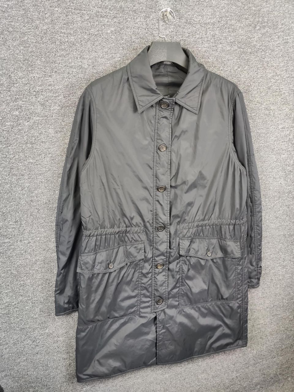 Versace Vintage Gianni Versace Nylon Trench Coat Jacket Size US L / EU 52-54 / 3 - 4 Thumbnail