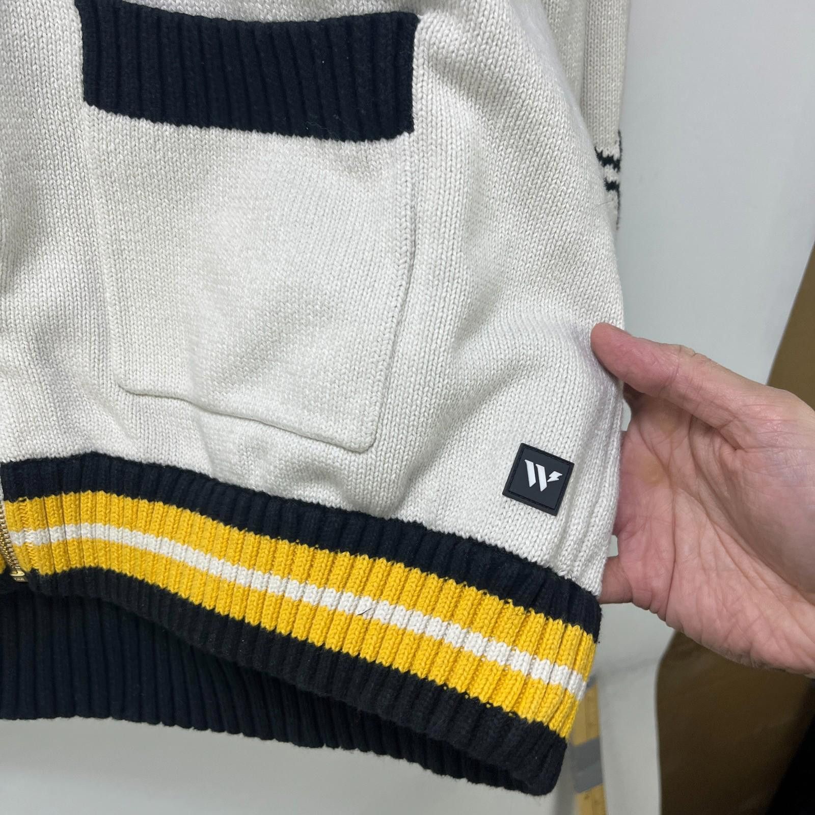 Other Boston Bruins Wild Collective Knit Cardigan Sweater Large Size ONE SIZE - 6 Thumbnail