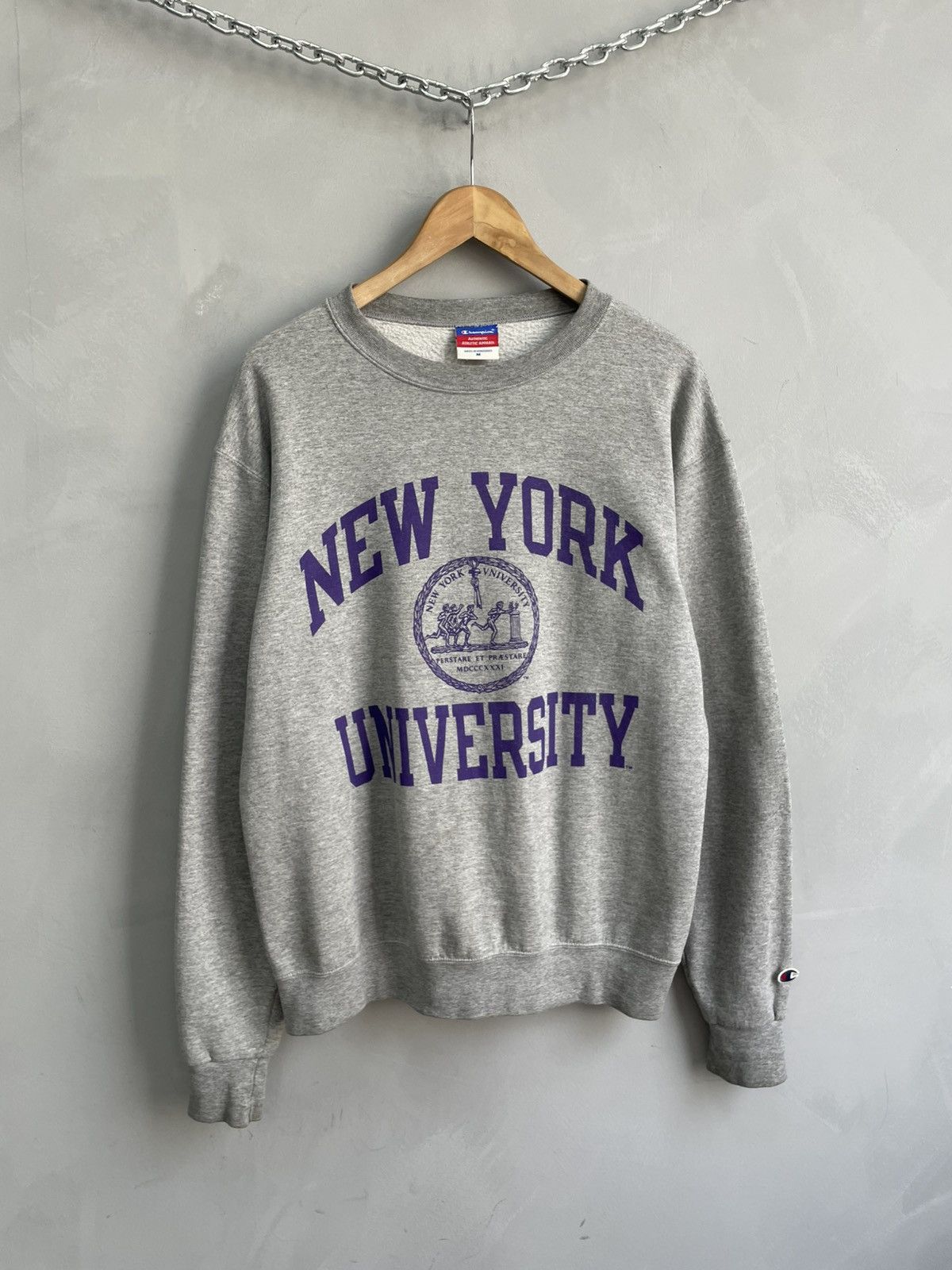 Champion Retro Champion crewneck sweatshirt y2k Size US M / EU 48-50 / 2 - 1 Thumbnail