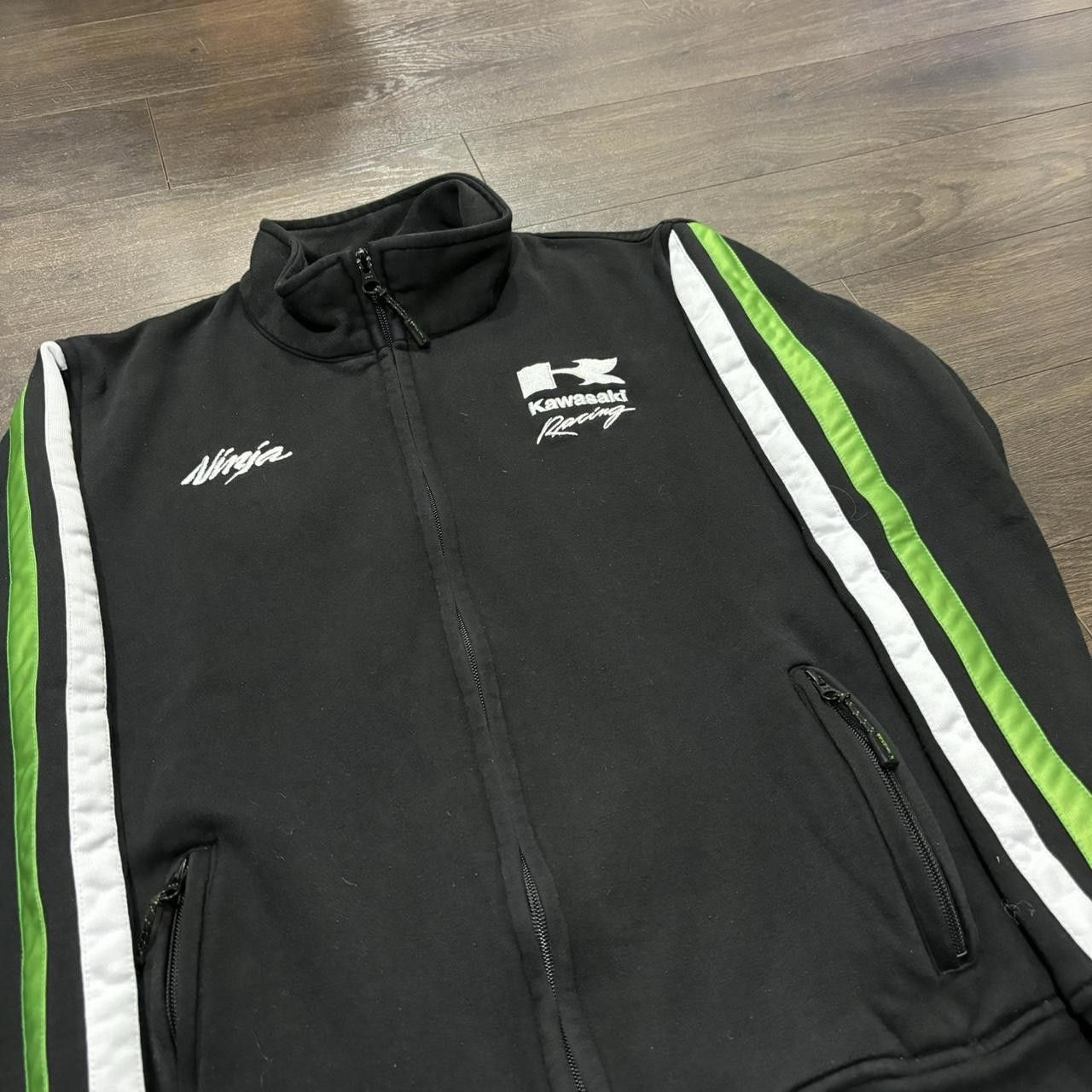 Other Vintage Kawasaki racing zip up sweatshirt 00s M Size US M / EU 48-50 / 2 - 1 Thumbnail