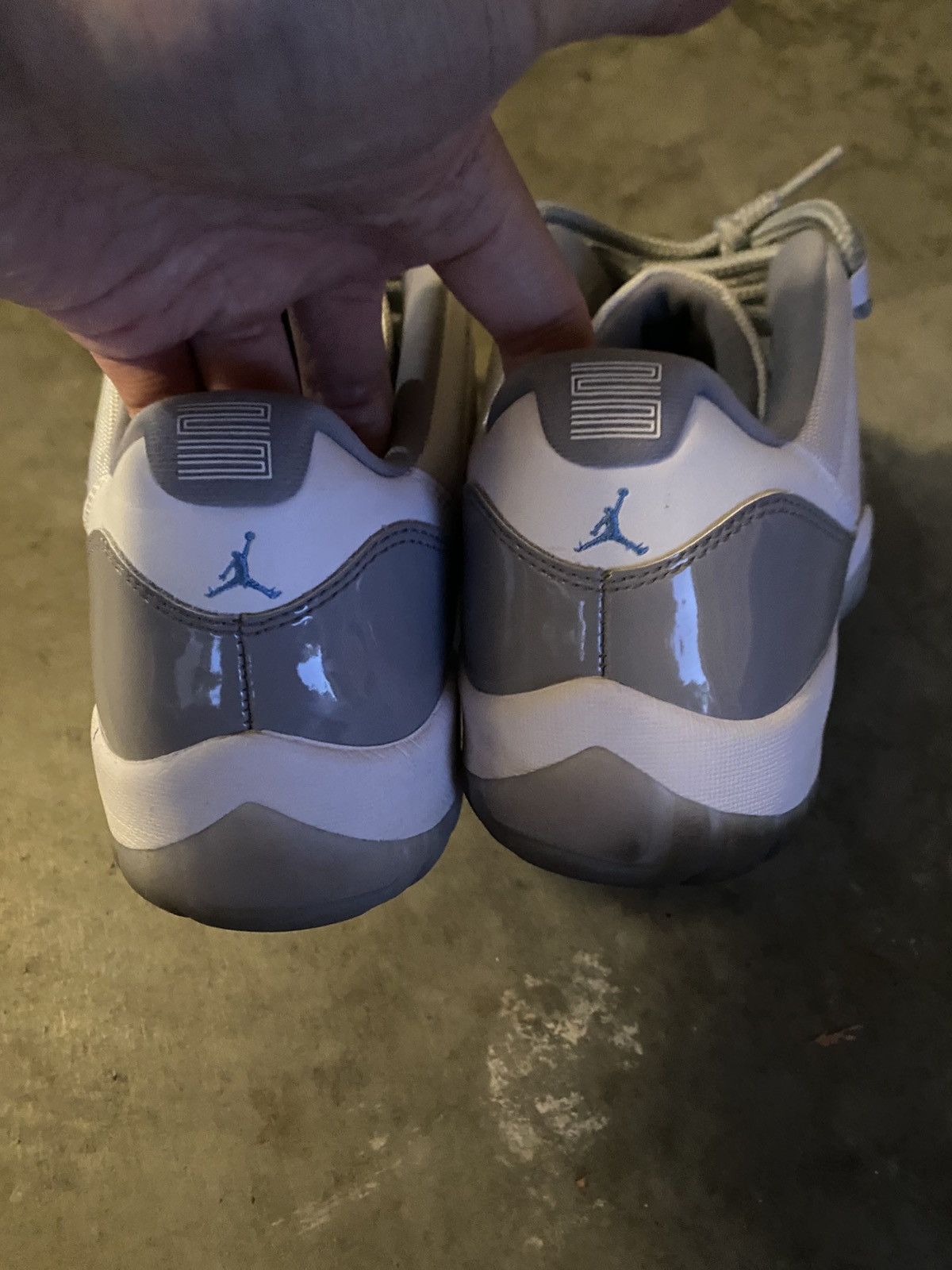 Jordan Brand Jordan 11 Low Cement Grey Size US 12 / EU 45 - 2 Thumbnail