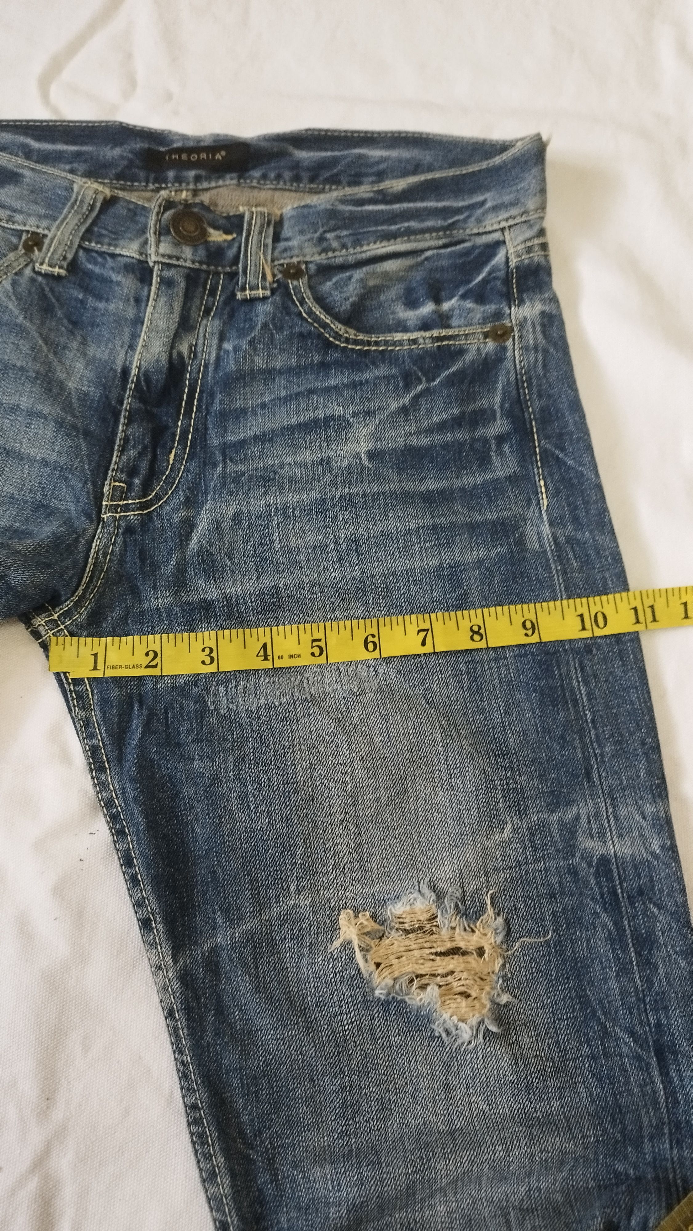 Japanese Brand THEORIA distressed punk design Size US 32 / EU 48 - 10 Thumbnail