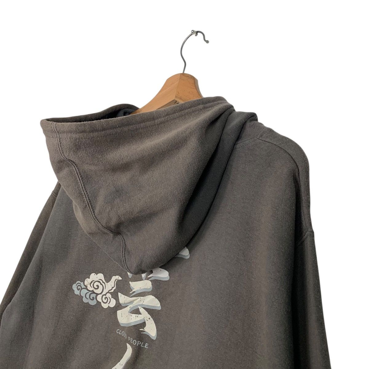 Japanese Brand JAPANESE STYLE Cloud People Big Logo Hoodies #1915-C83 Size US L / EU 52-54 / 3 - 16 Thumbnail
