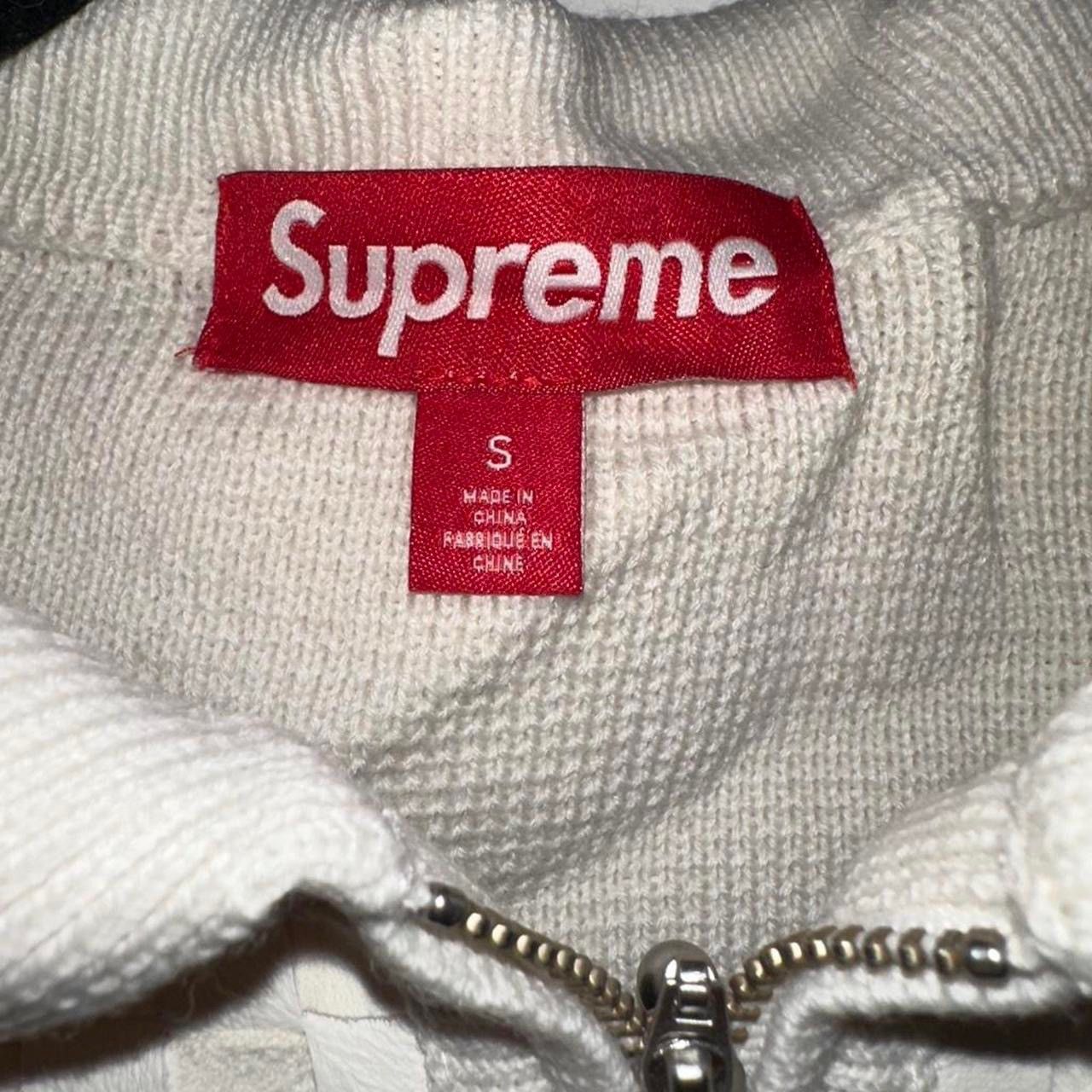Supreme Supreme Woven Leather Zip Up Cardigan (FW24) Size US S / EU 44-46 / 1 - 6 Thumbnail