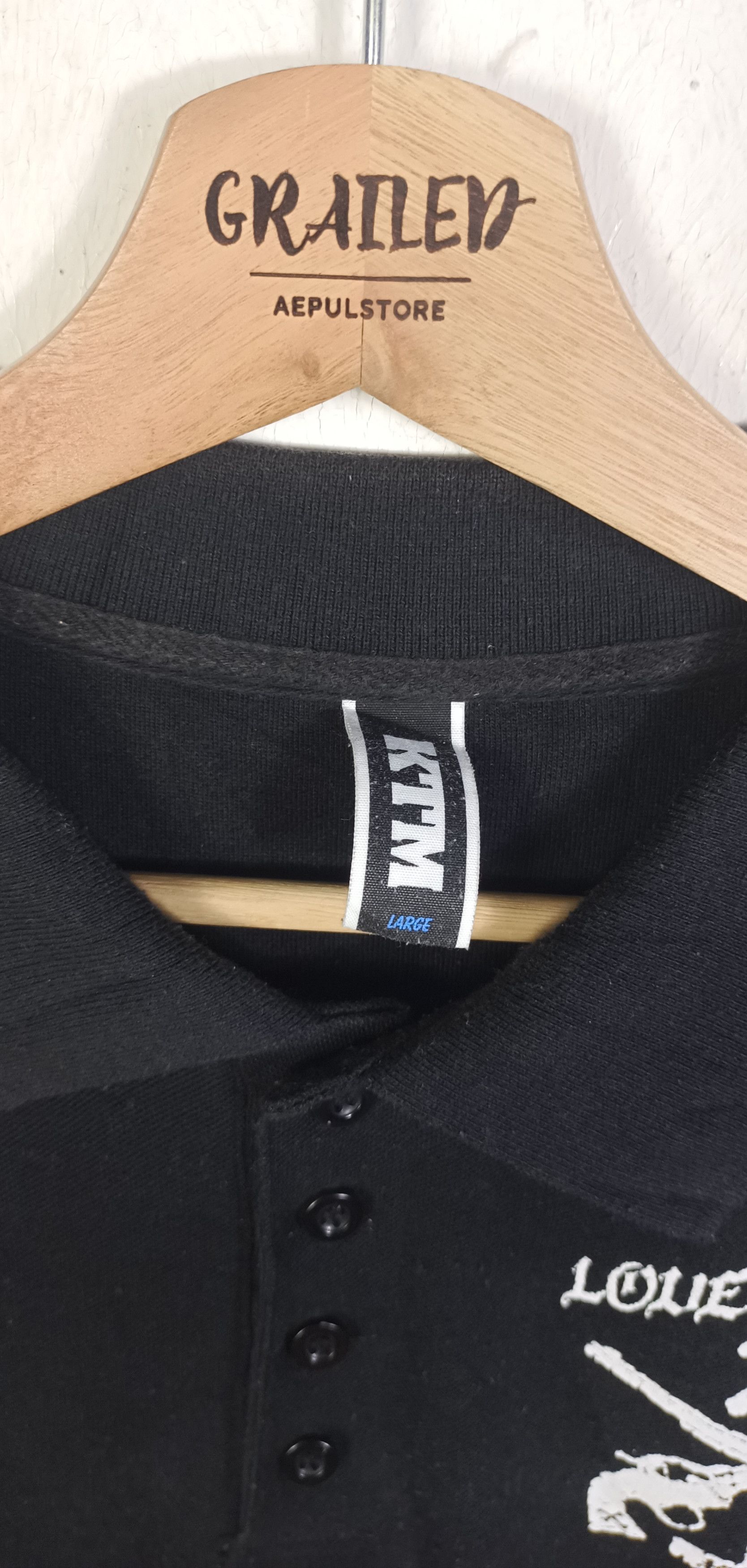 Japanese Brand × Vintage Vintage KTM " Love And Piece" Size US L / EU 52-54 / 3 - 6 Thumbnail
