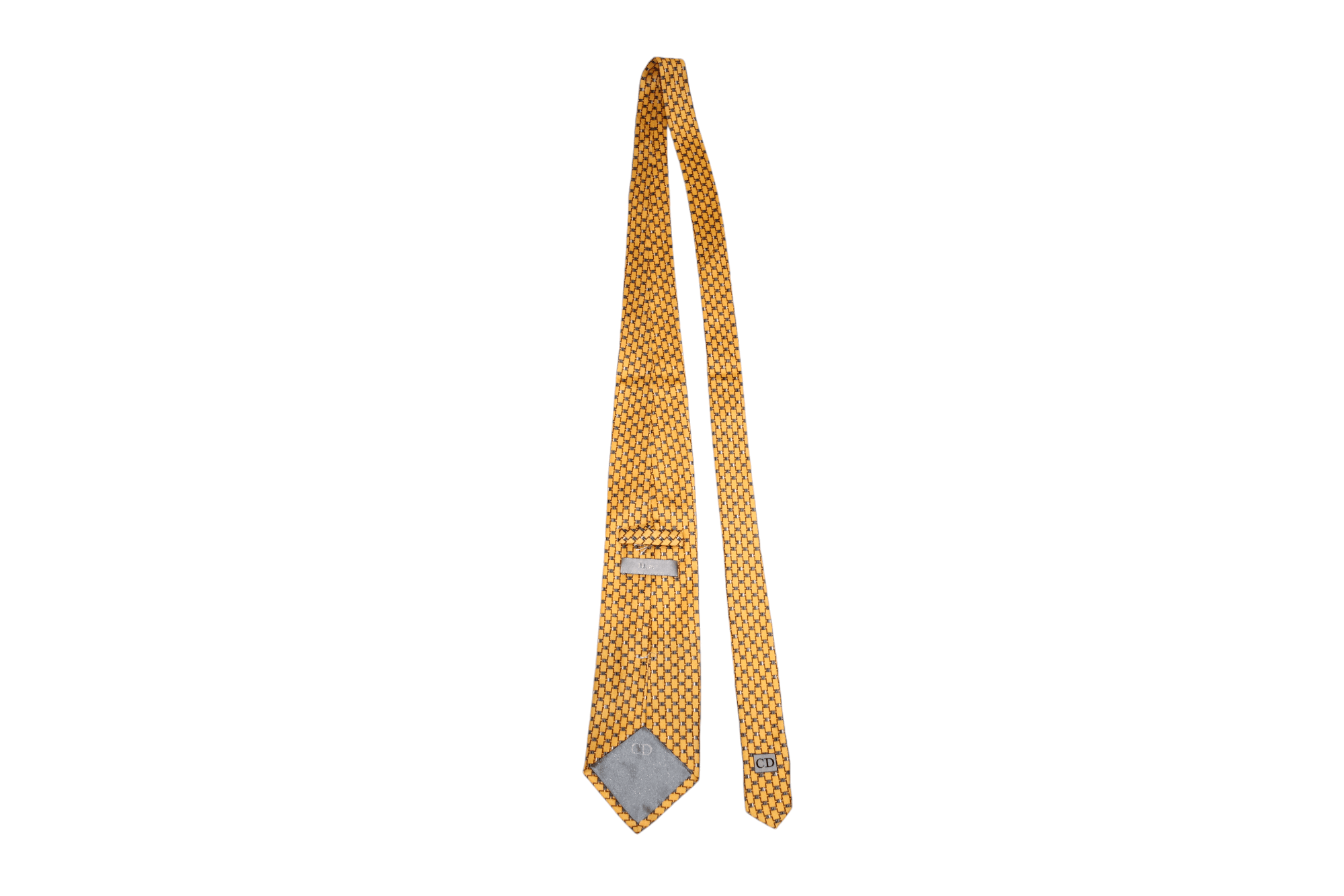 Dior Dior Homme Abstract Pattern Hand Made Silk TIe Size ONE SIZE - 7 Thumbnail