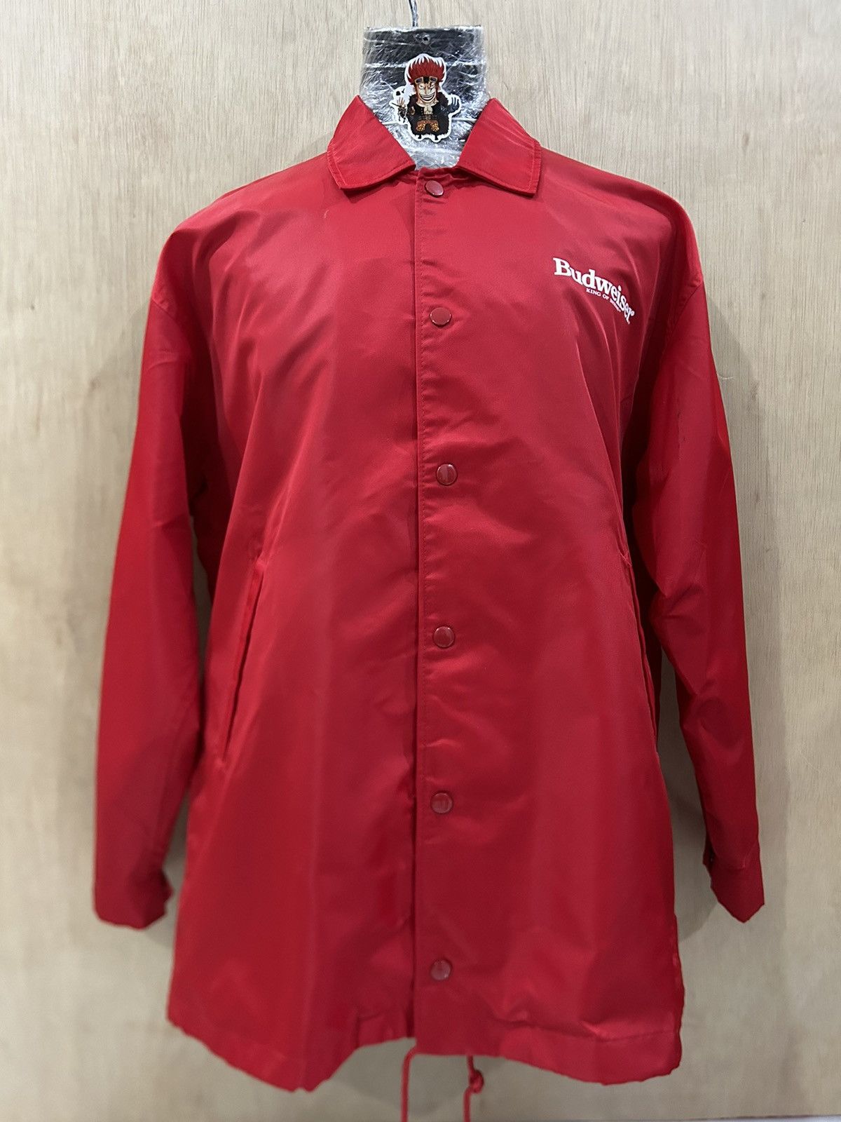 Budweiser Vintage 1990s Budweiser Bud After Bud Heavy Jacket Size US L / EU 52-54 / 3 - 1 Thumbnail