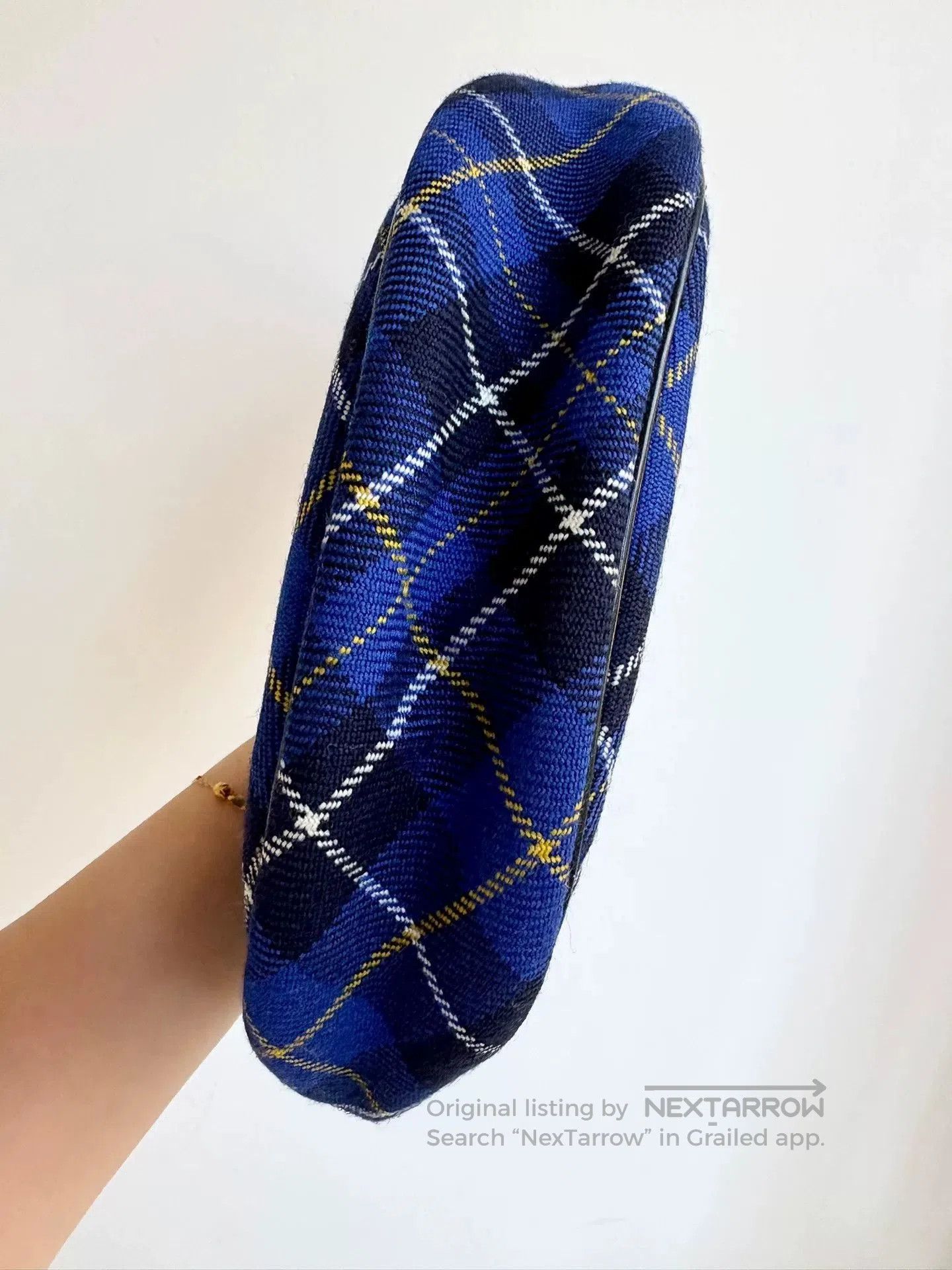 Vivienne Westwood Vivienne Westwood Blue Plaid Saddle Bag. Size ONE SIZE - 6 Thumbnail