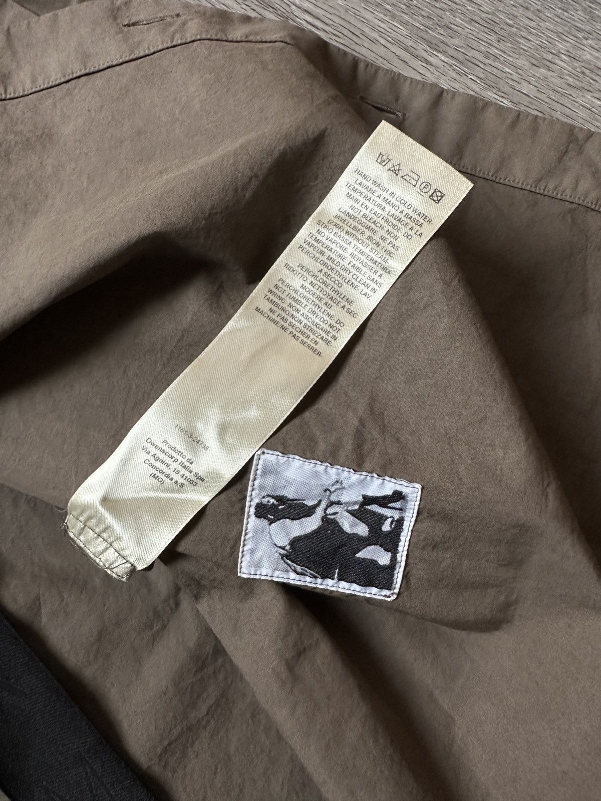 Rick Owens Rick Owens Drkshdw Jumbo Oversized Outershirt Dust Size US M / EU 48-50 / 2 - 7 Thumbnail