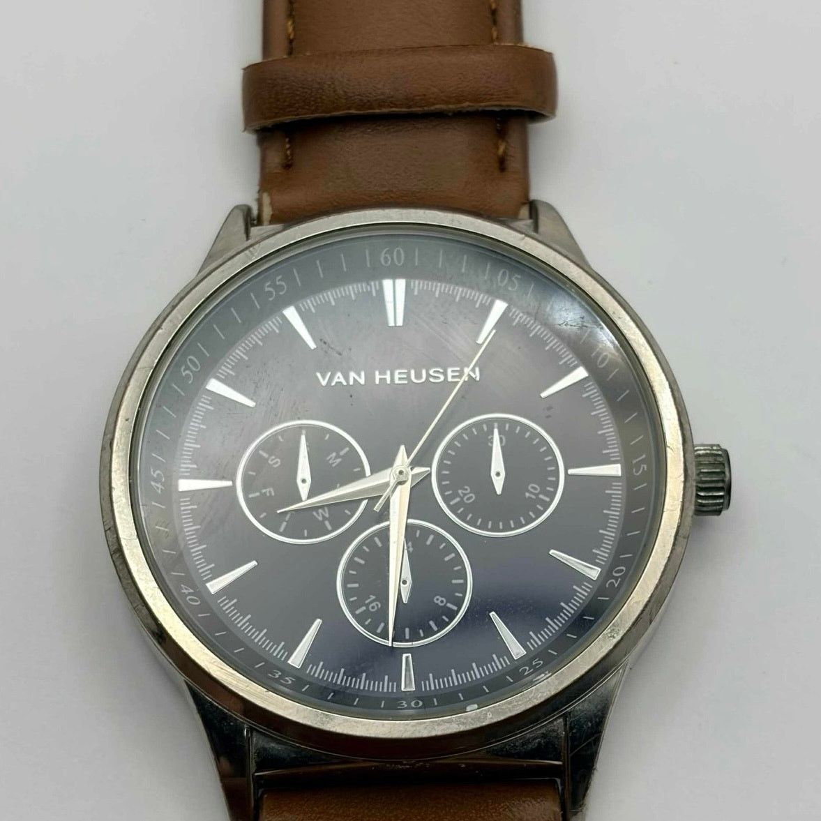 Van Heusen Brown Van Heusen Men’s Watch Size ONE SIZE - 3 Thumbnail