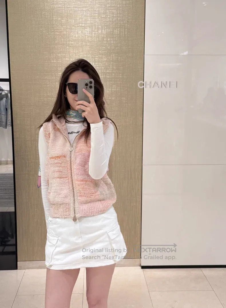Chanel Chanel Beach series towel vest Size XS / US 0-2 / IT 36-38 - 1 Thumbnail