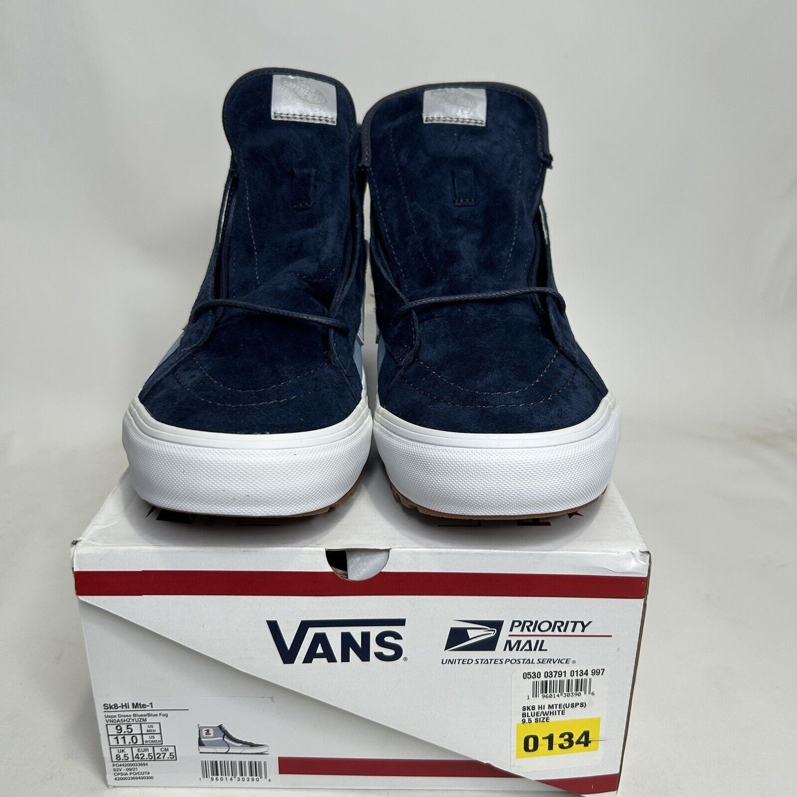 Vans Vans x USPS Sk8-Hi Mte-1 “Dress Blue” 2024 Size US 9.5 / EU 42-43 - 2 Thumbnail