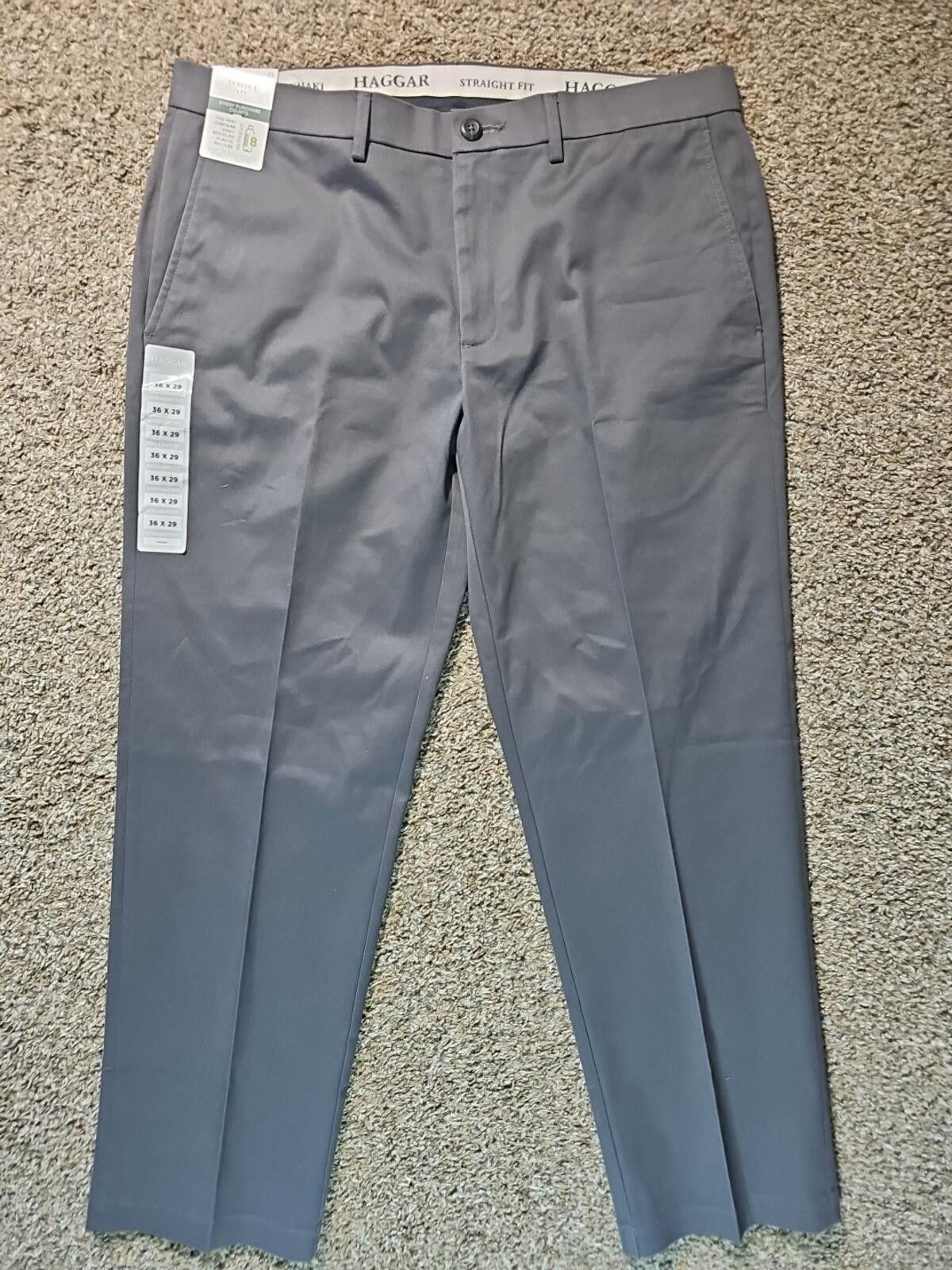 Haggar Haggar Wrinkle Free Performance Khaki 36x29 NWT Size US 36 / EU 52 - 1 Thumbnail
