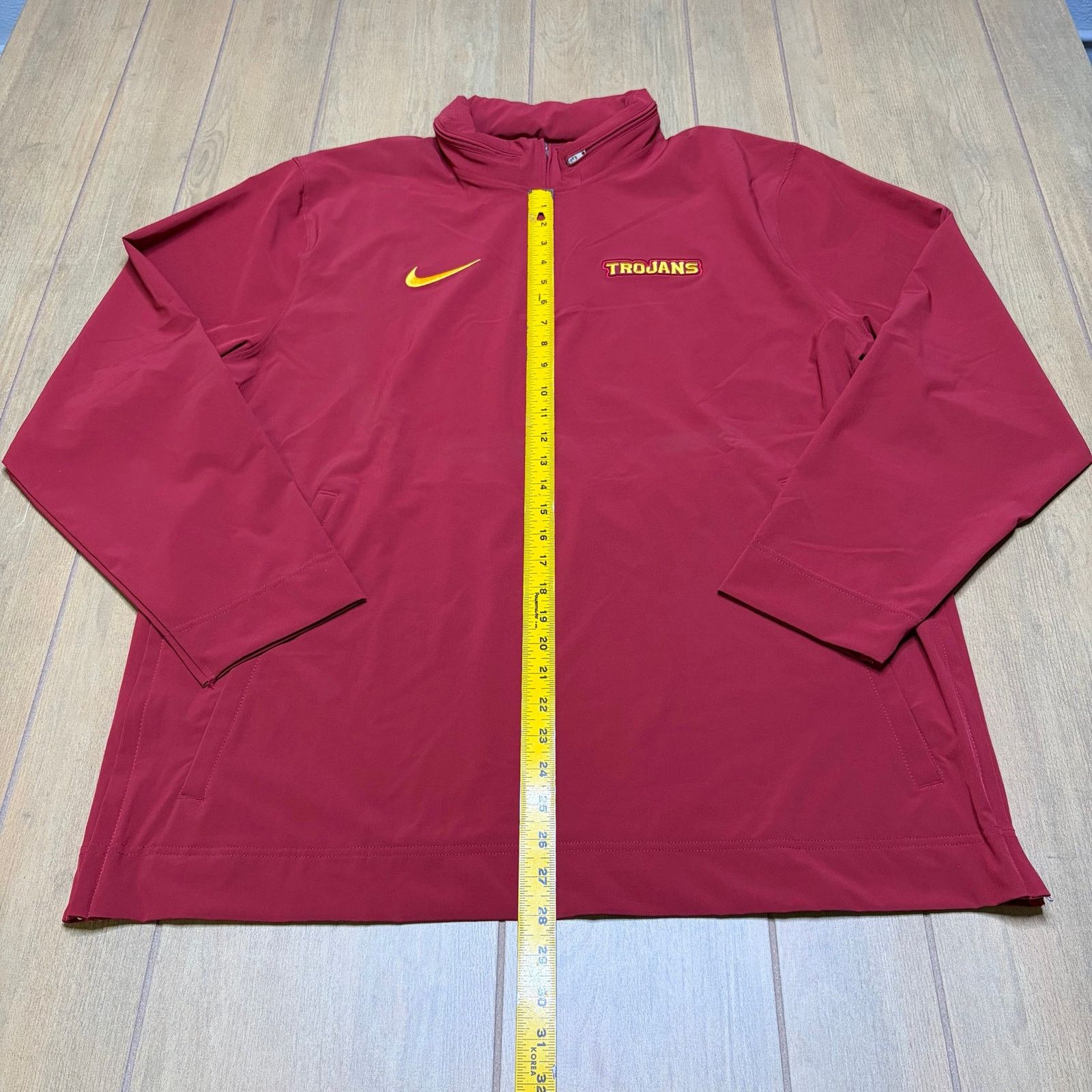 Nike Nike USC Trojans Sideline Coach Long Sleeve Half-Zip Jacket Size US XL / EU 56 / 4 - 5 Thumbnail