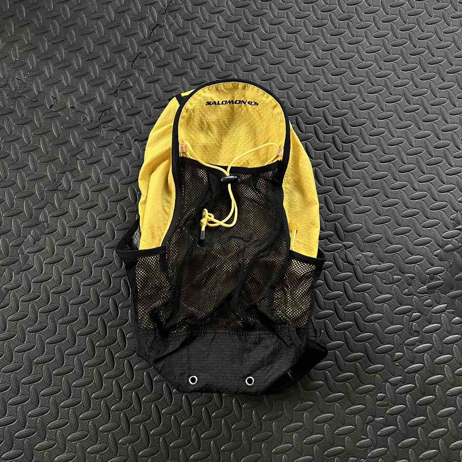 Salomon Vintage bag pack 90’s Yellow Salomon multi pocket Size ONE SIZE - 1 Thumbnail