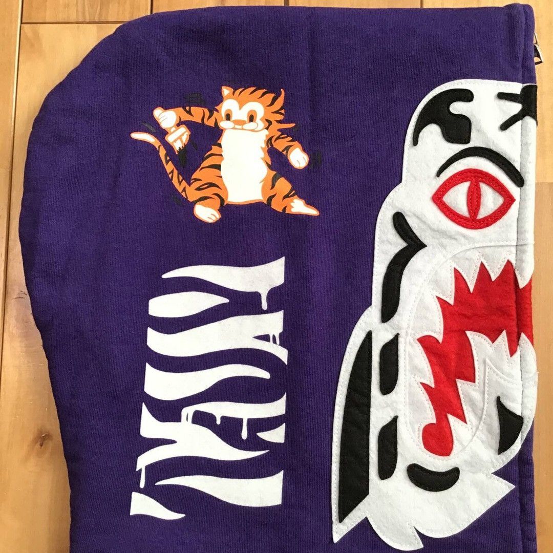 Bape BAPE White Tiger full zip hoodie a bathing ape Size US L / EU 52-54 / 3 - 4 Thumbnail