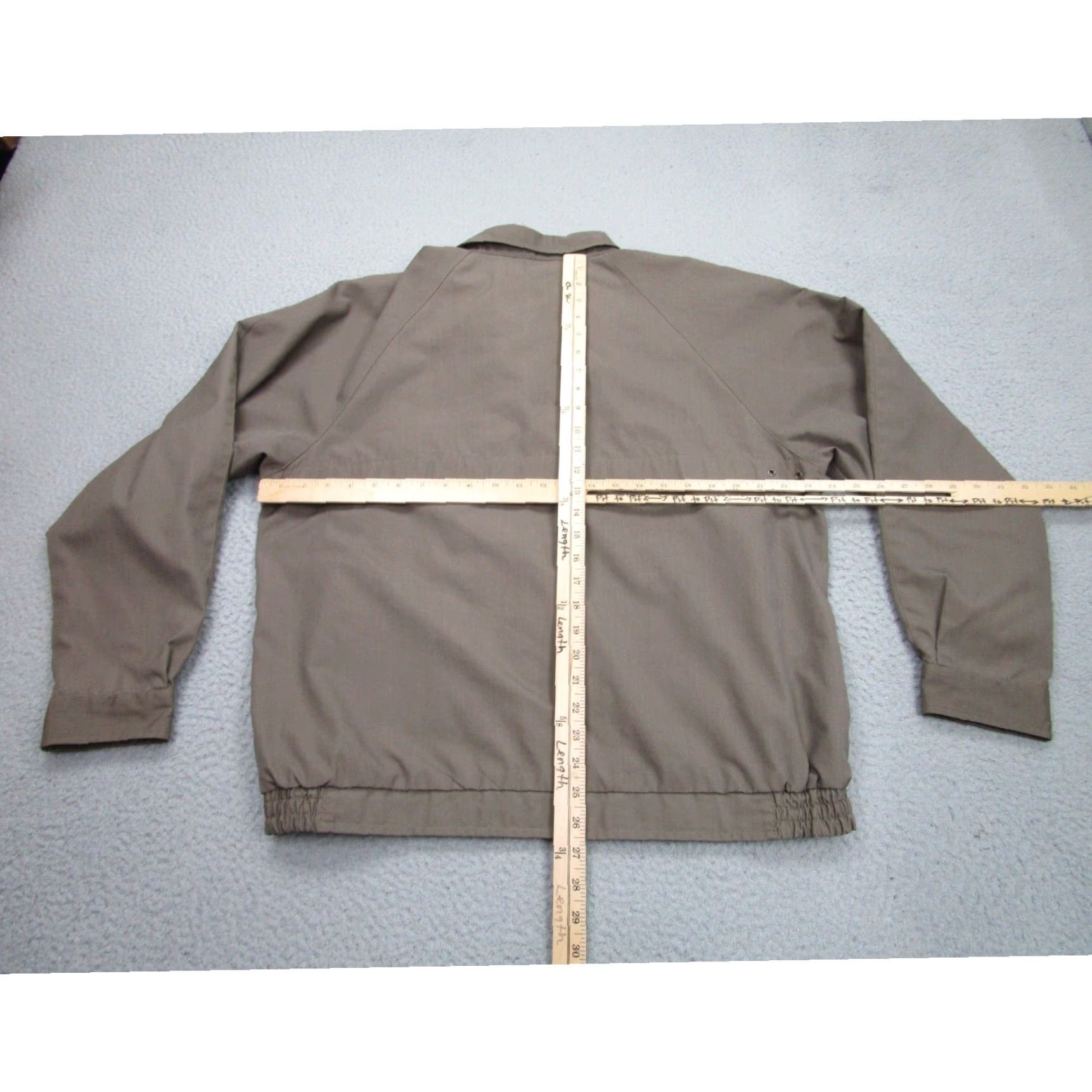 McGregor McGregor Mens Brown Jacket James Dean Bomber Coat Vintage Large 90s Size US L / EU 52-54 / 3 - 7 Thumbnail