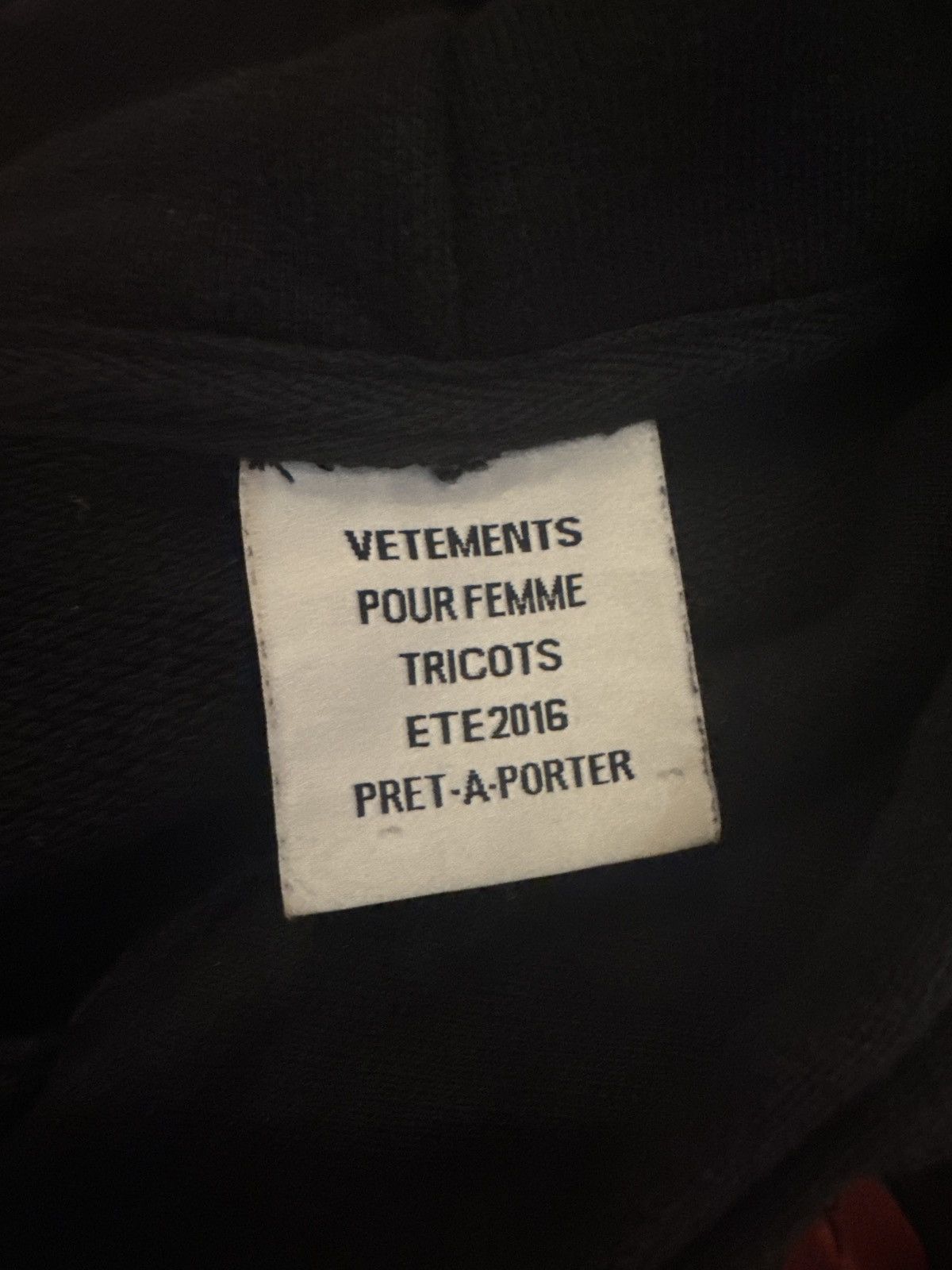 Vetements Vetements Coming Soon Titanic Hoodie Sz.L Thick Version Size US L / EU 52-54 / 3 - 5 Thumbnail