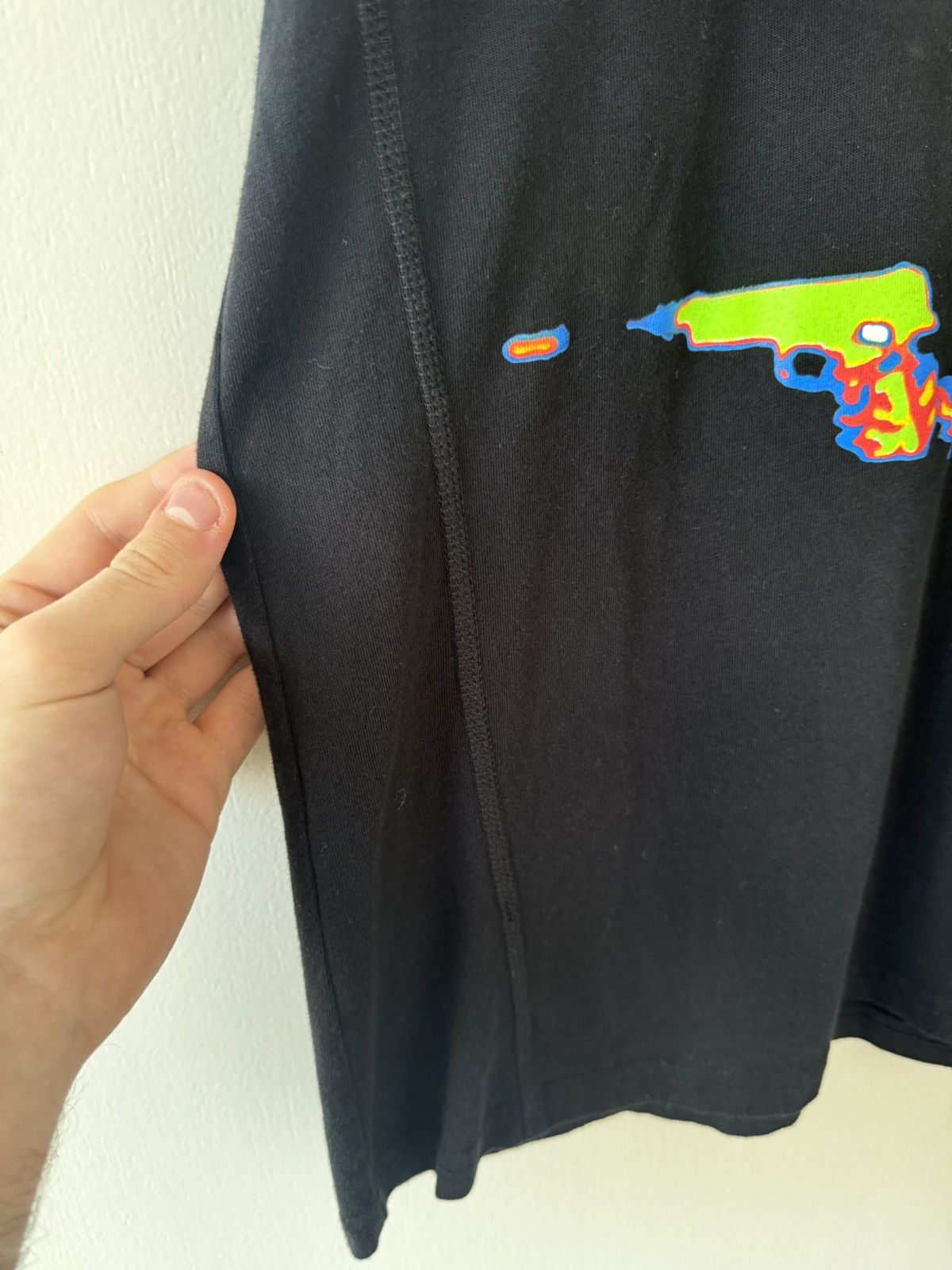 Vlone Vlone X Ray Skeleton Cut and Sew Tee Black Size US M / EU 48-50 / 2 - 3 Thumbnail