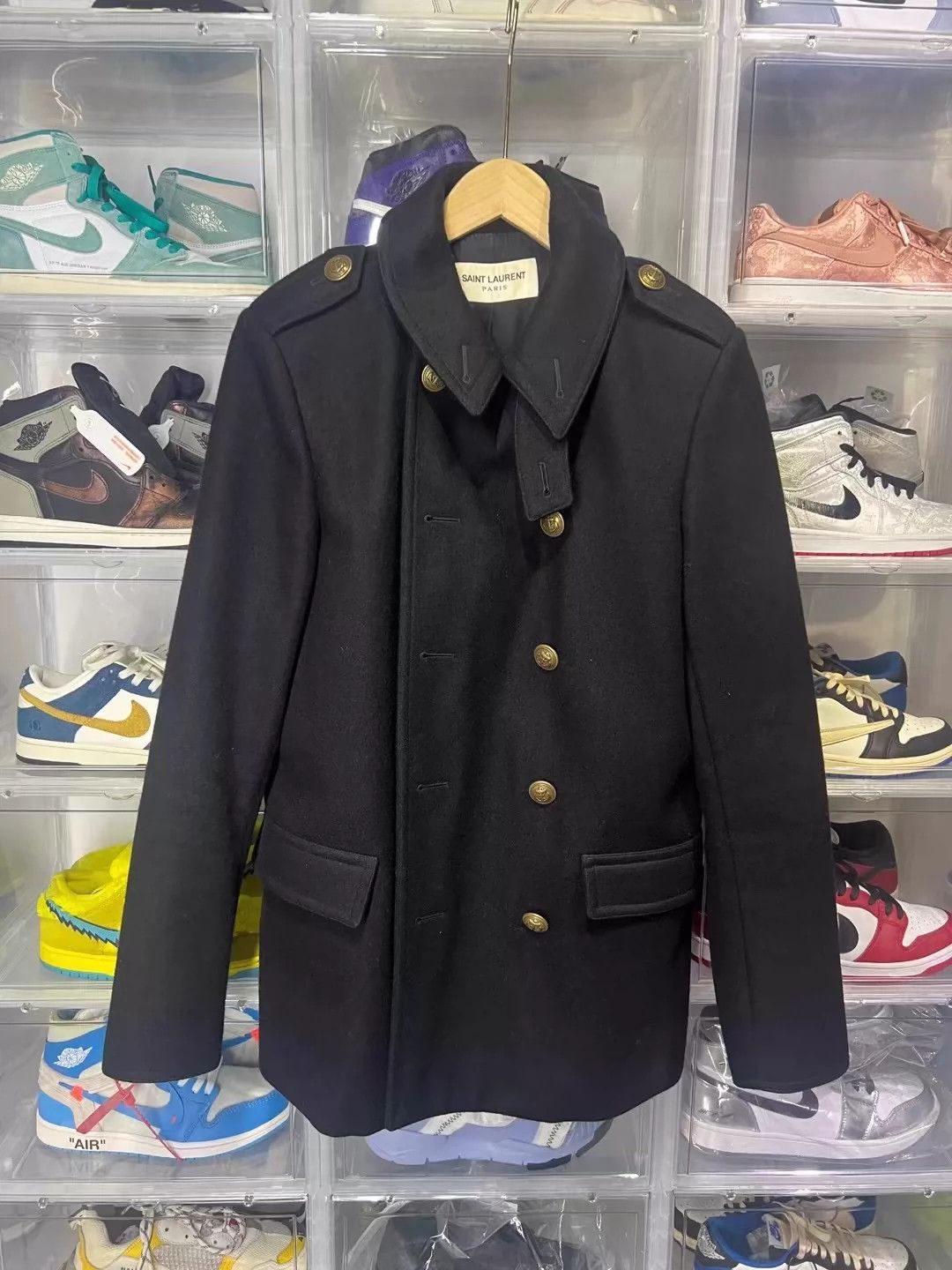 Saint Laurent Paris Saint Laurent Paris First year double breasted coat Size US S / EU 44-46 / 1 - 1 Thumbnail