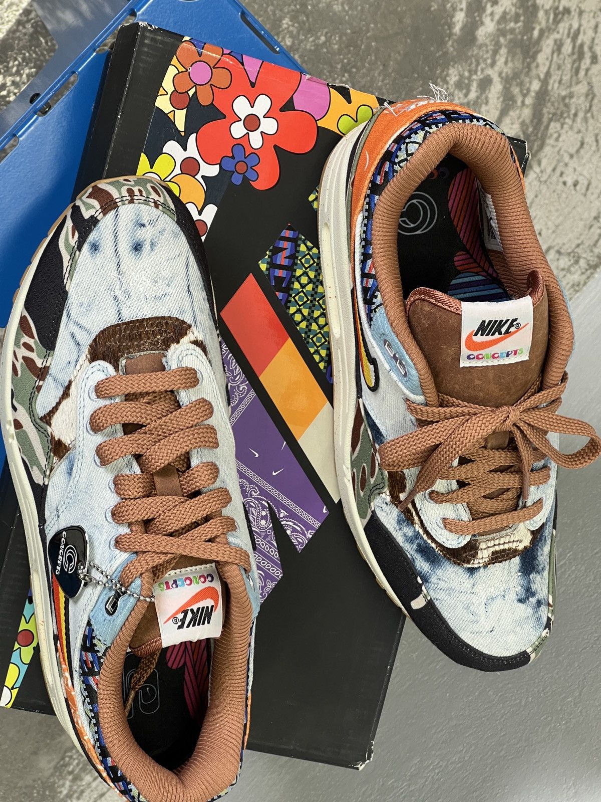 Nike Nike Air Max 1 Concepts SP Heavy Size US 8.5 / EU 41-42 - 5 Thumbnail