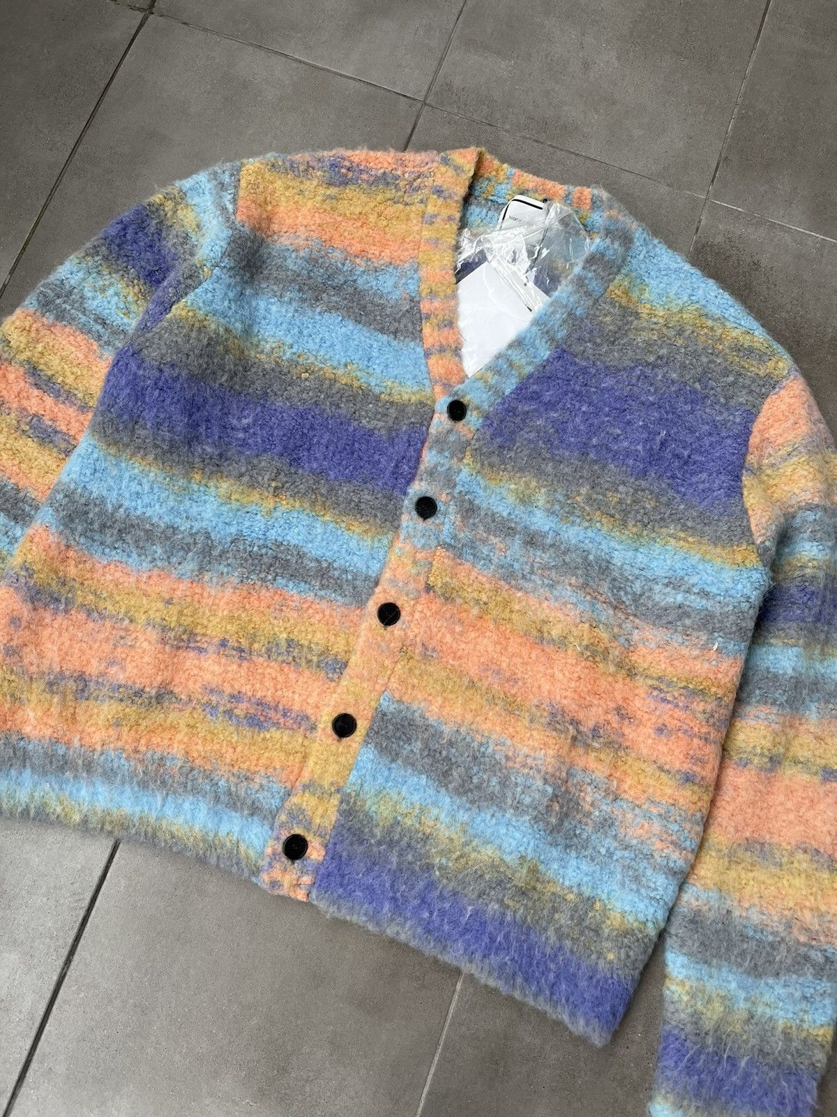 !DS! SS23 Wooyoungmi Multicolor Alpaca Cardigan