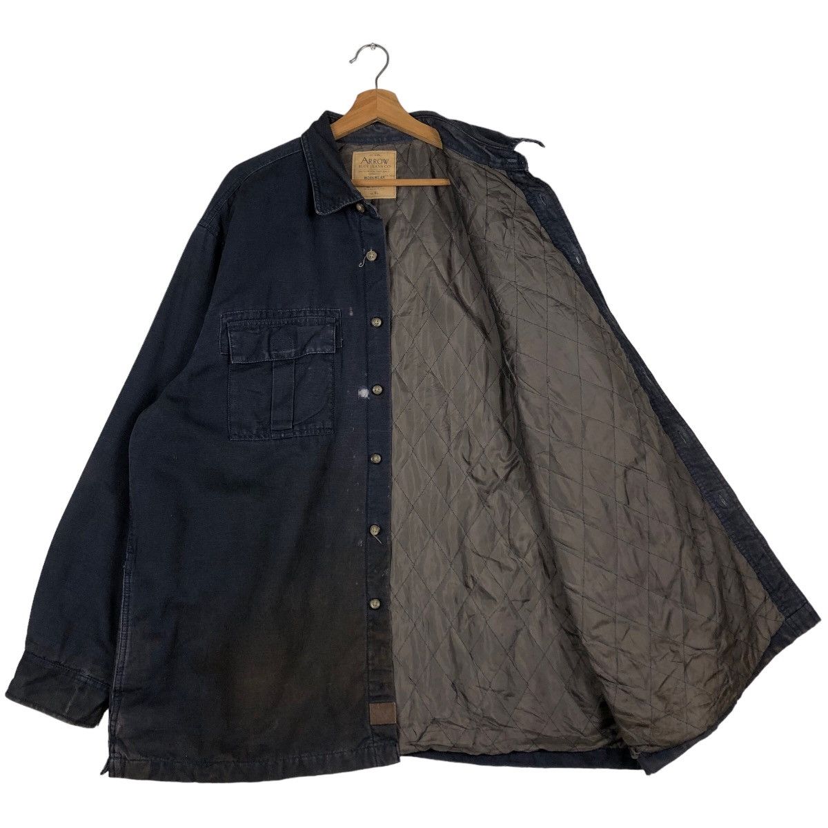 Japanese Brand 🔥Vintage Worker Sun Faded Design Arrow Cargo Pocket Japan Size US XL / EU 56 / 4 - 10 Thumbnail