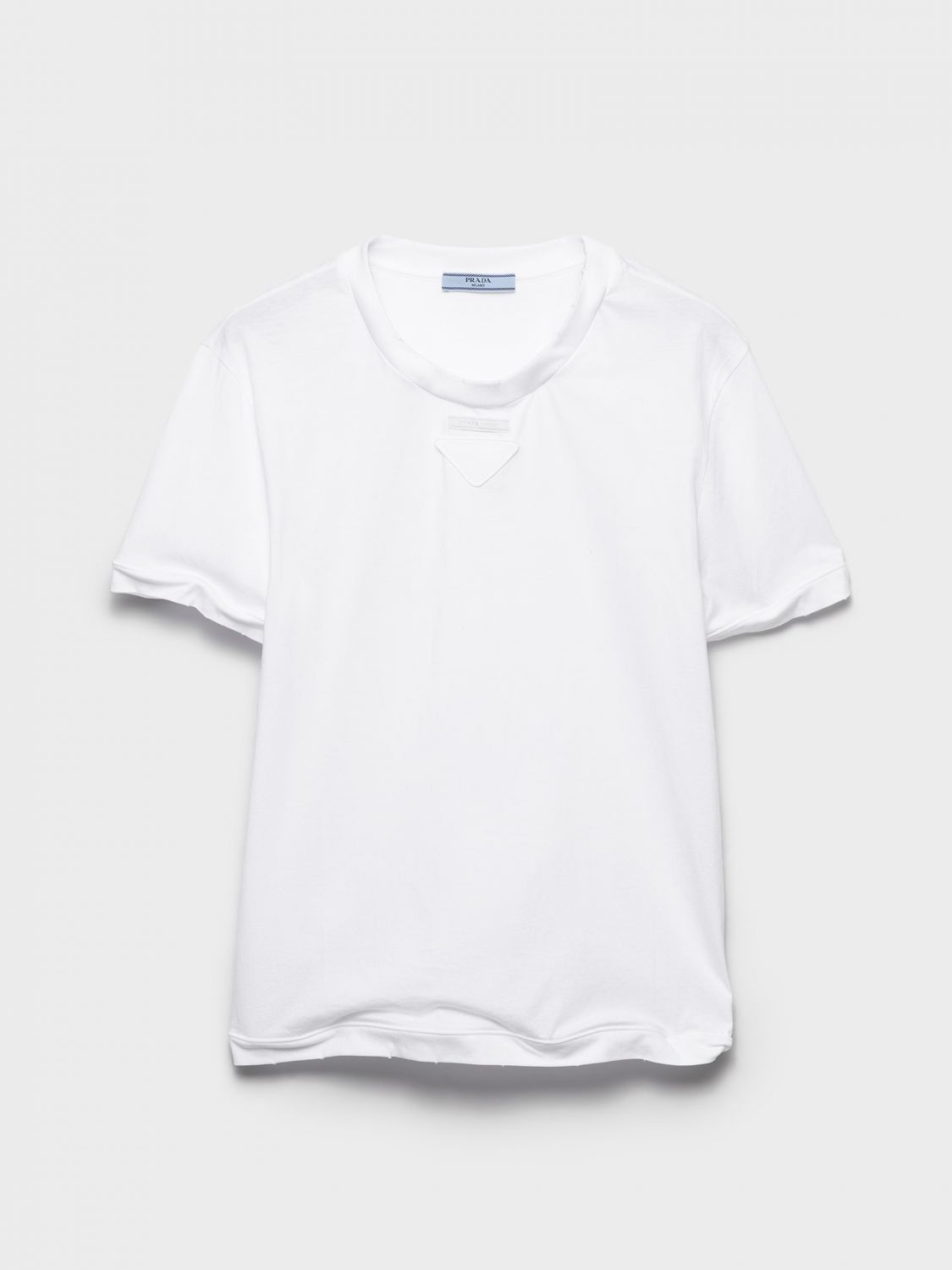 Prada Prada T-Shirt Woman White Size M / US 6-8 / IT 42-44 - 1 Preview