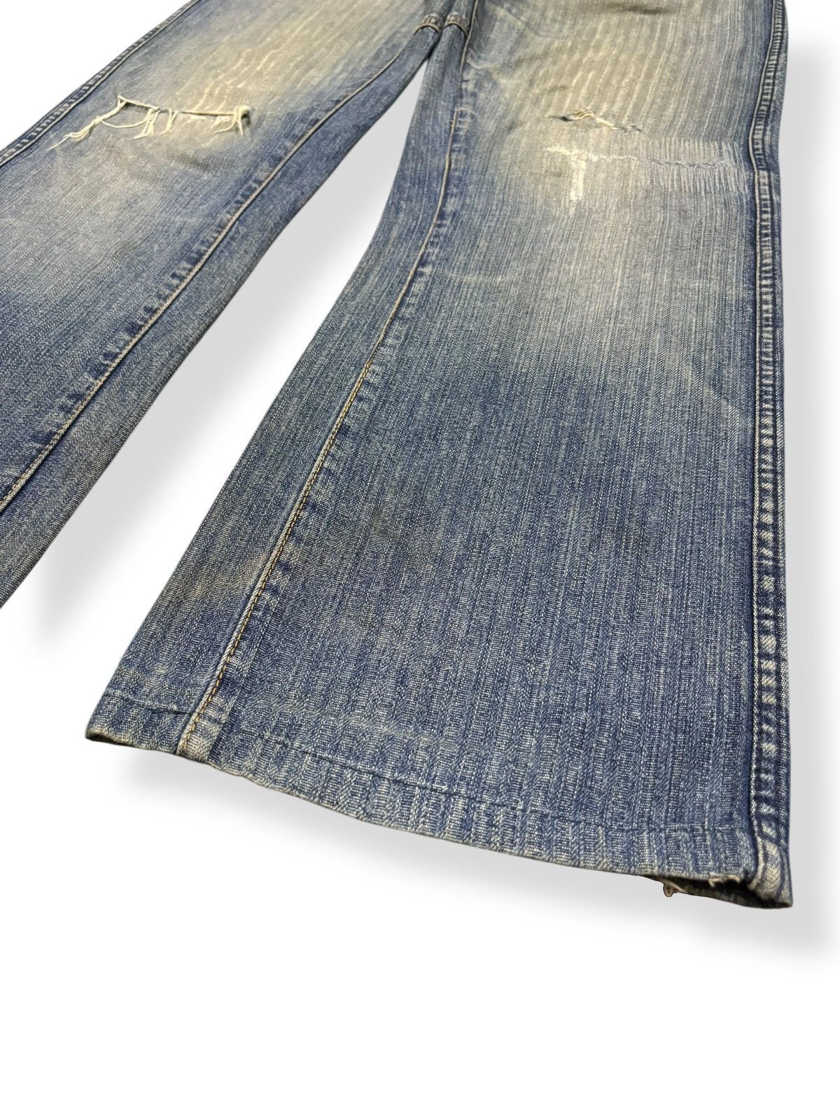 Diesel Vintage Diesel Industry Mud Wash Baggy Distressed Jeans Size US 32 / EU 48 - 9 Thumbnail