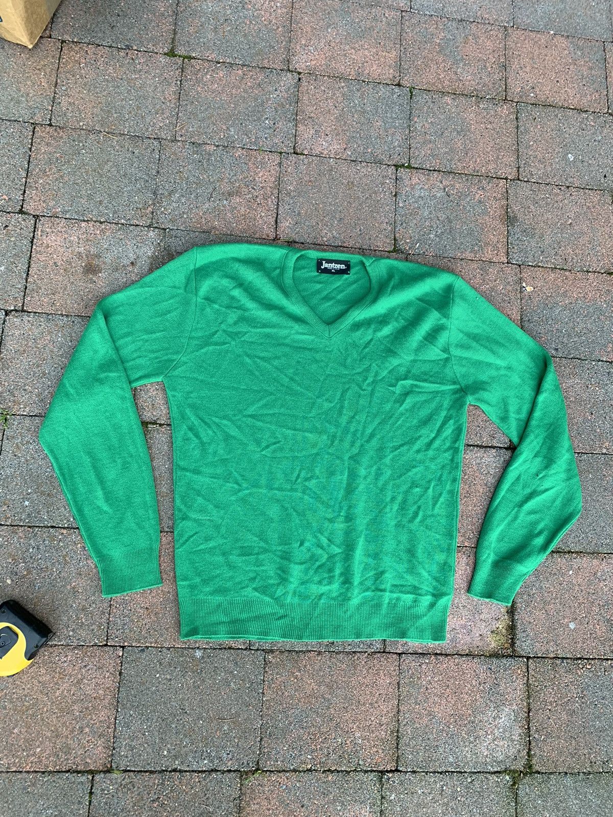 Jantzen × Vintage Jantzen green sweater Size US XL / EU 56 / 4 - 1 Thumbnail