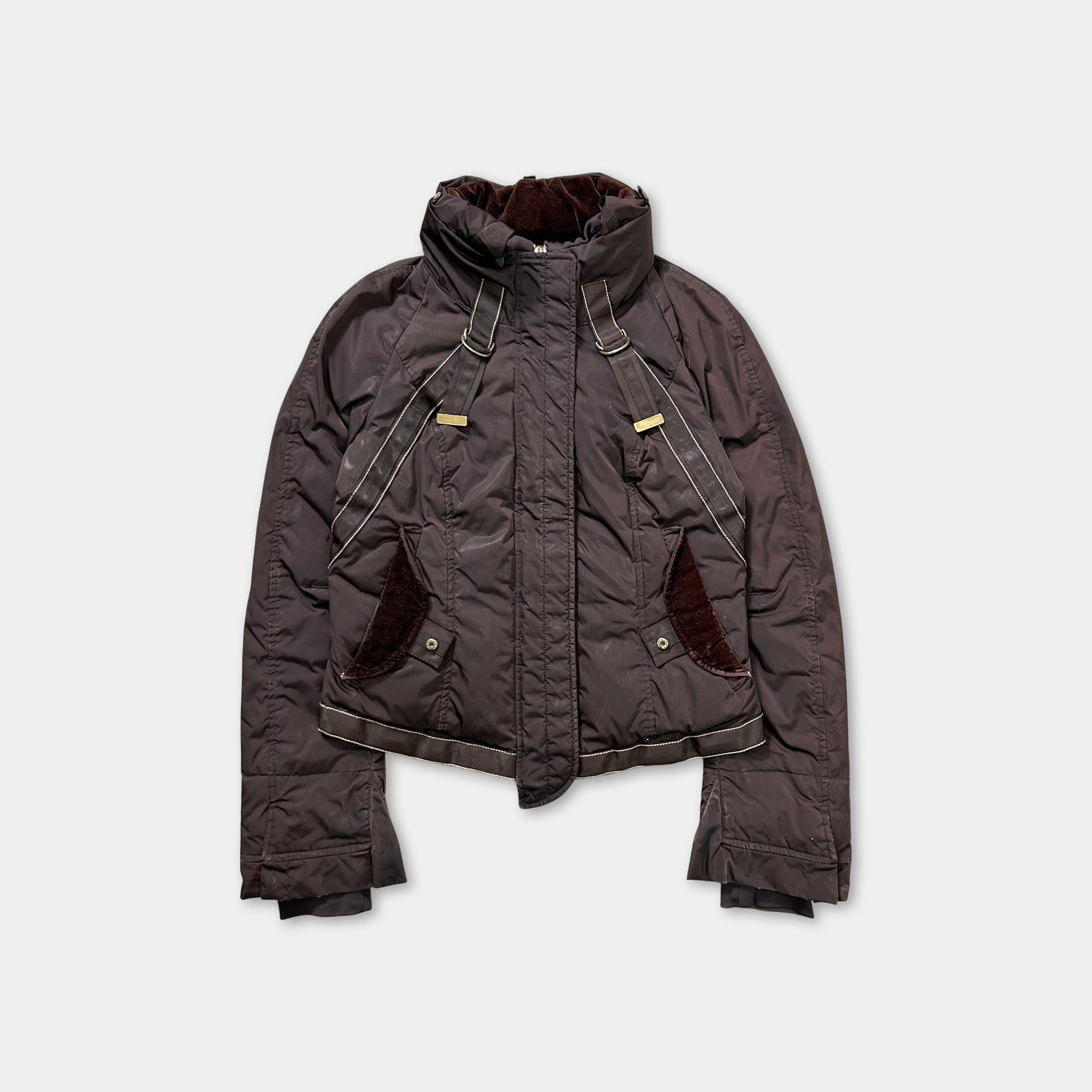 Marithe + Francois Girbaud Marithé + François Girbaud Parachute Brown Jacket Size US S / EU 44-46 / 1 - 1 Thumbnail