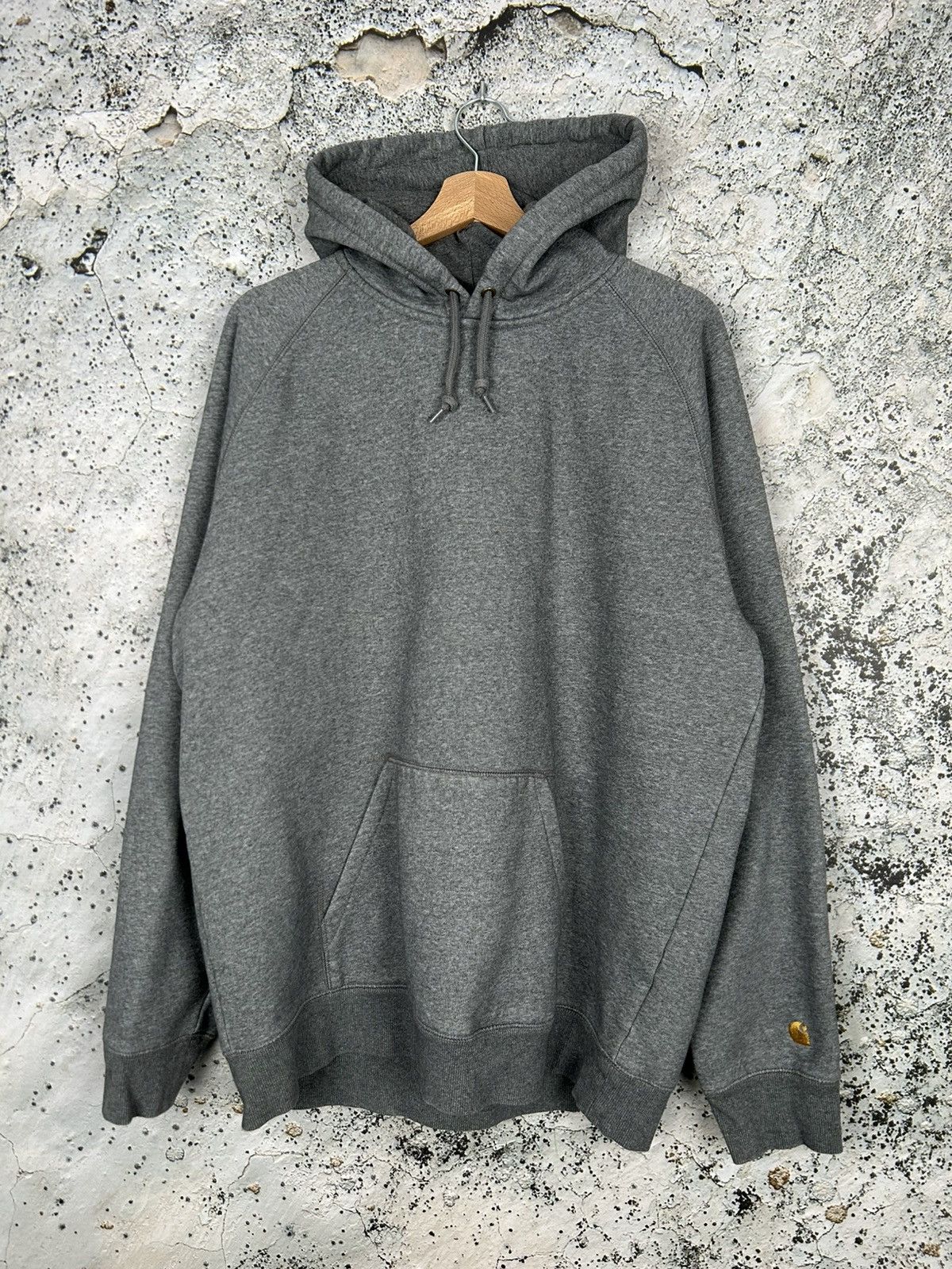 【Palace x Carhartt WIP】 Hood Heather Grey - 24FW Palace Carhartt Wip Hood Heather Grey - Palace Carhartt Wip