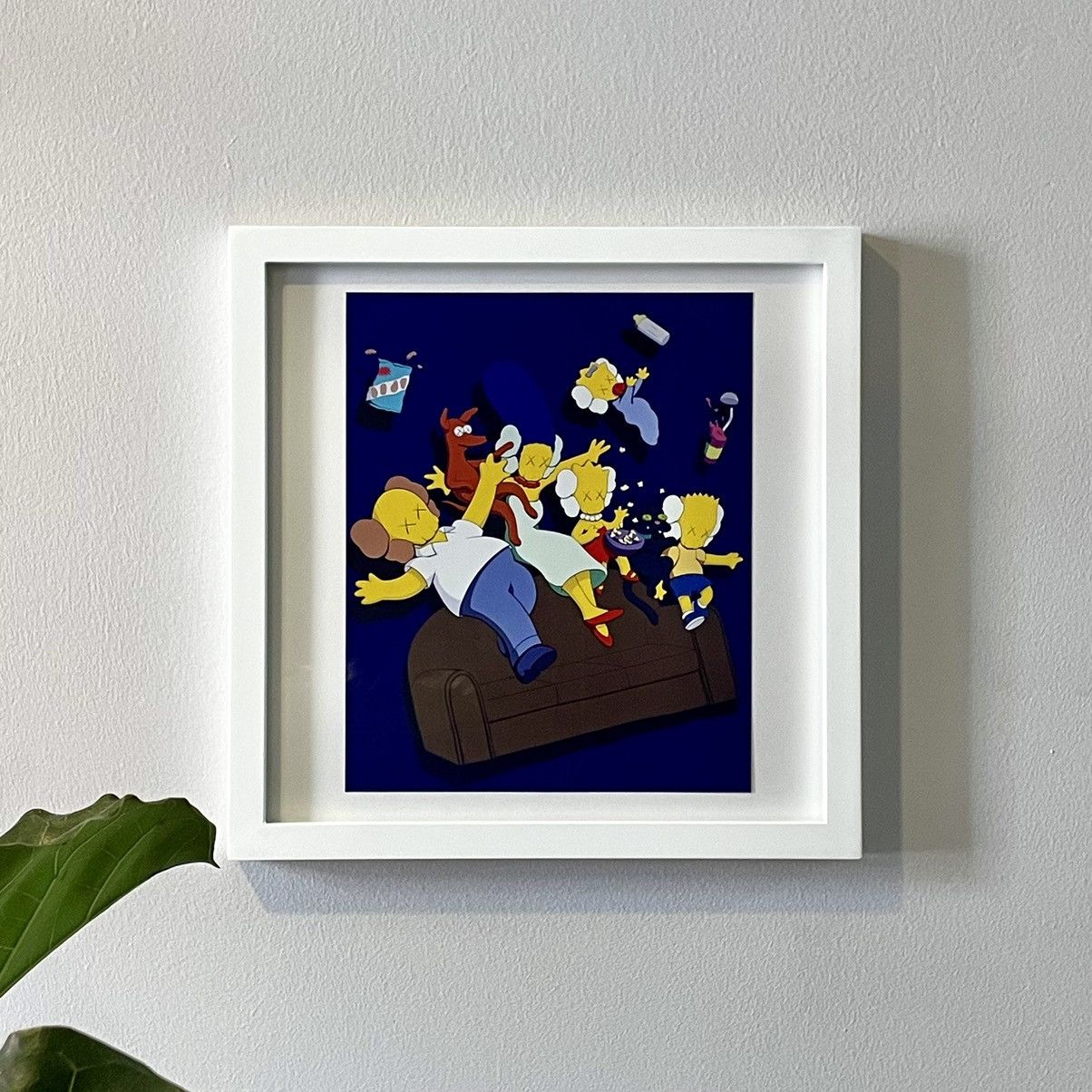 image of Kaws x The Simpsons Kimpsons 1 in White, Men's