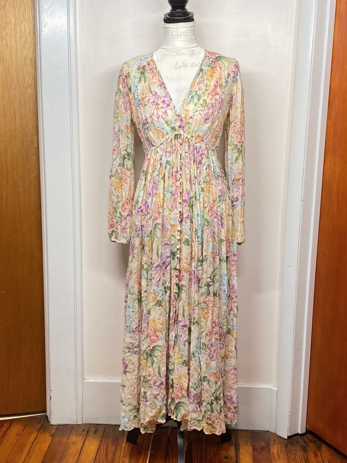Zimmermann Zimmermann floral-print silk maxi dress size 0/us size 4 Size S / US 4 / IT 40 - 7 Thumbnail