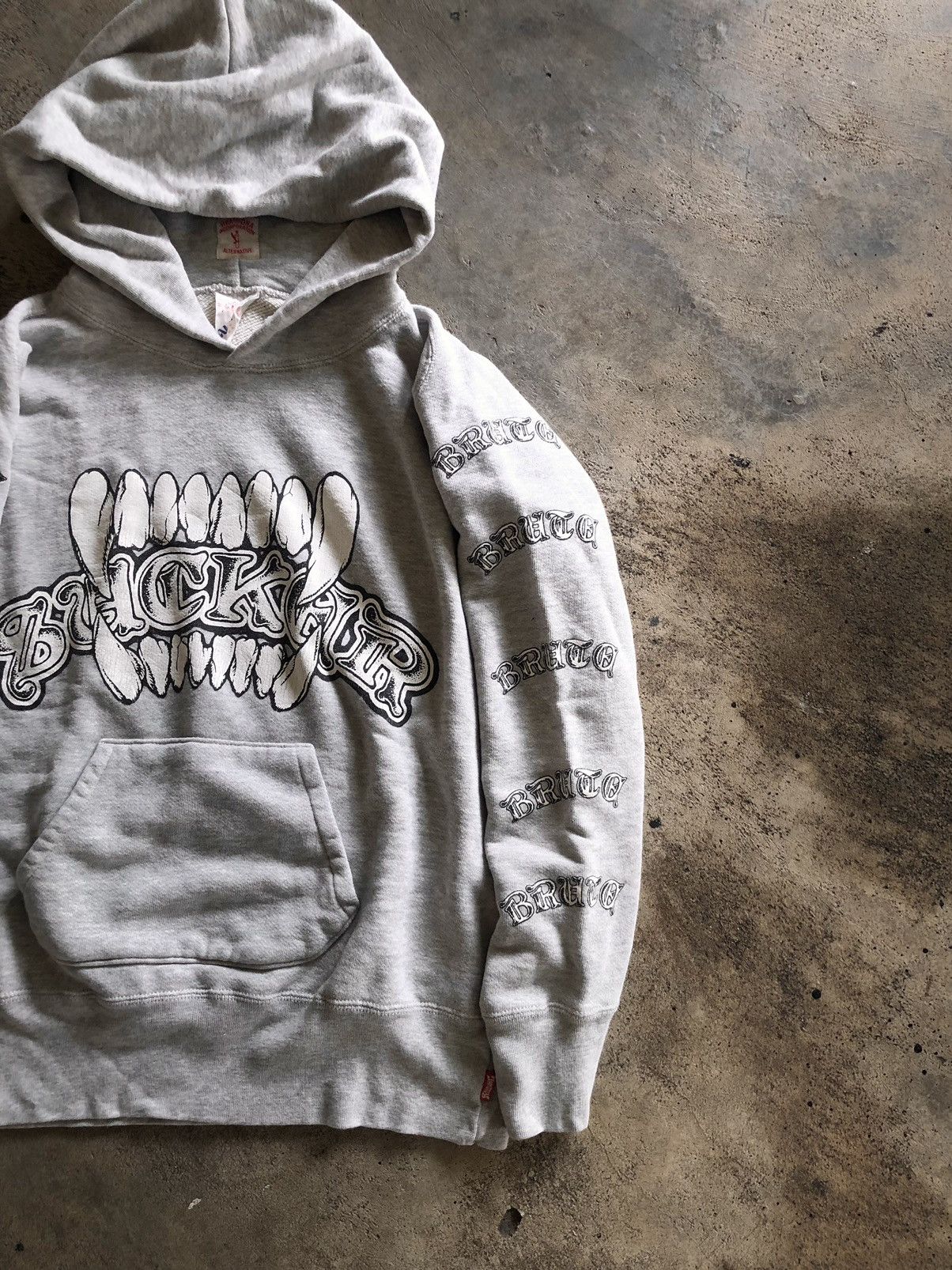 Japanese Brand × Vintage JAPANESE RNA ALTERNATIVE “SUCKER” HOODIE Size US M / EU 48-50 / 2 - 2 Thumbnail