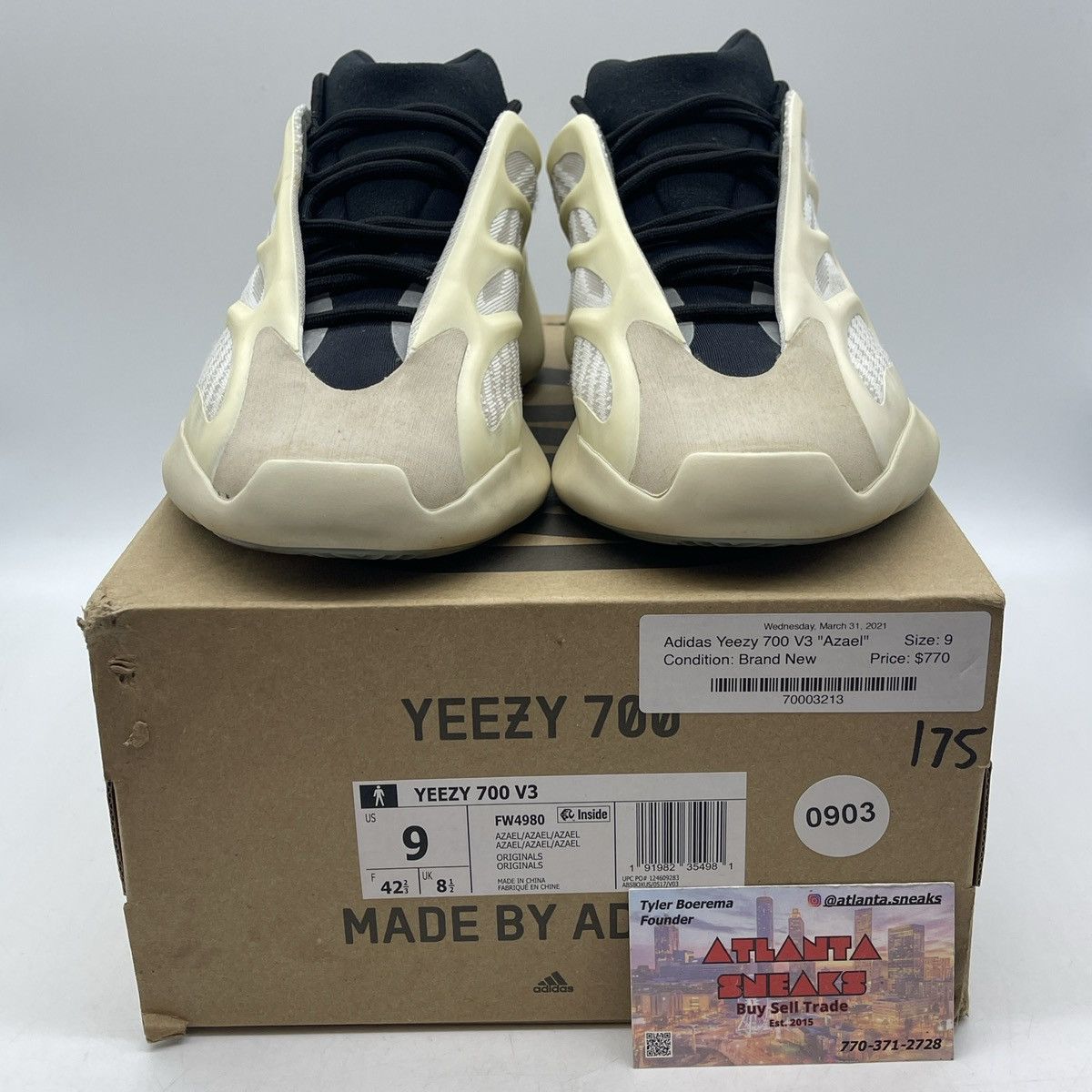Adidas Yeezy 700 Azael Size US 9 / EU 42 - 2 Thumbnail